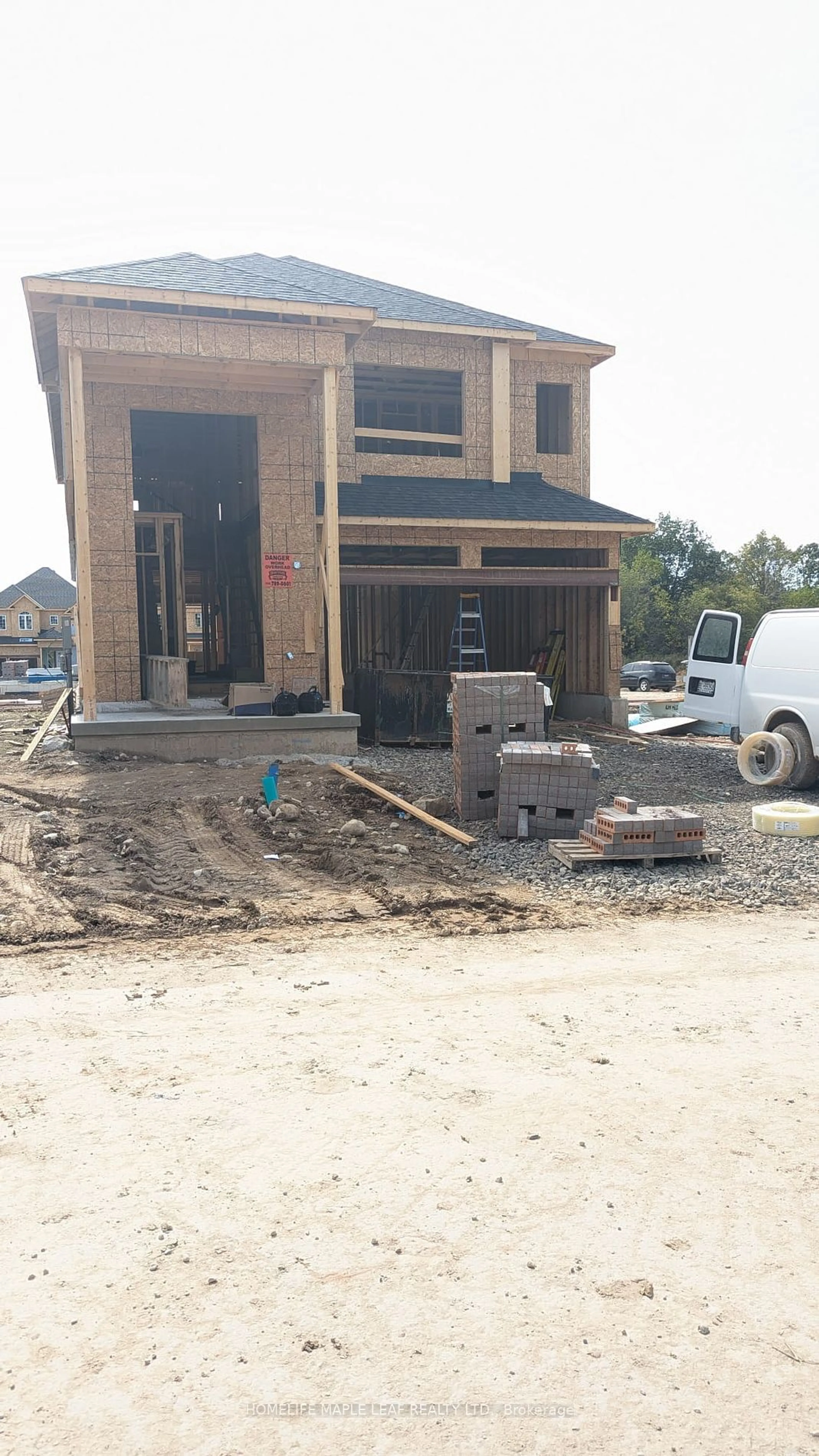 Frontside or backside of a home, the front or back of building for LOT 25 PHASE 3 MCKERNAN Ave, Brantford Ontario