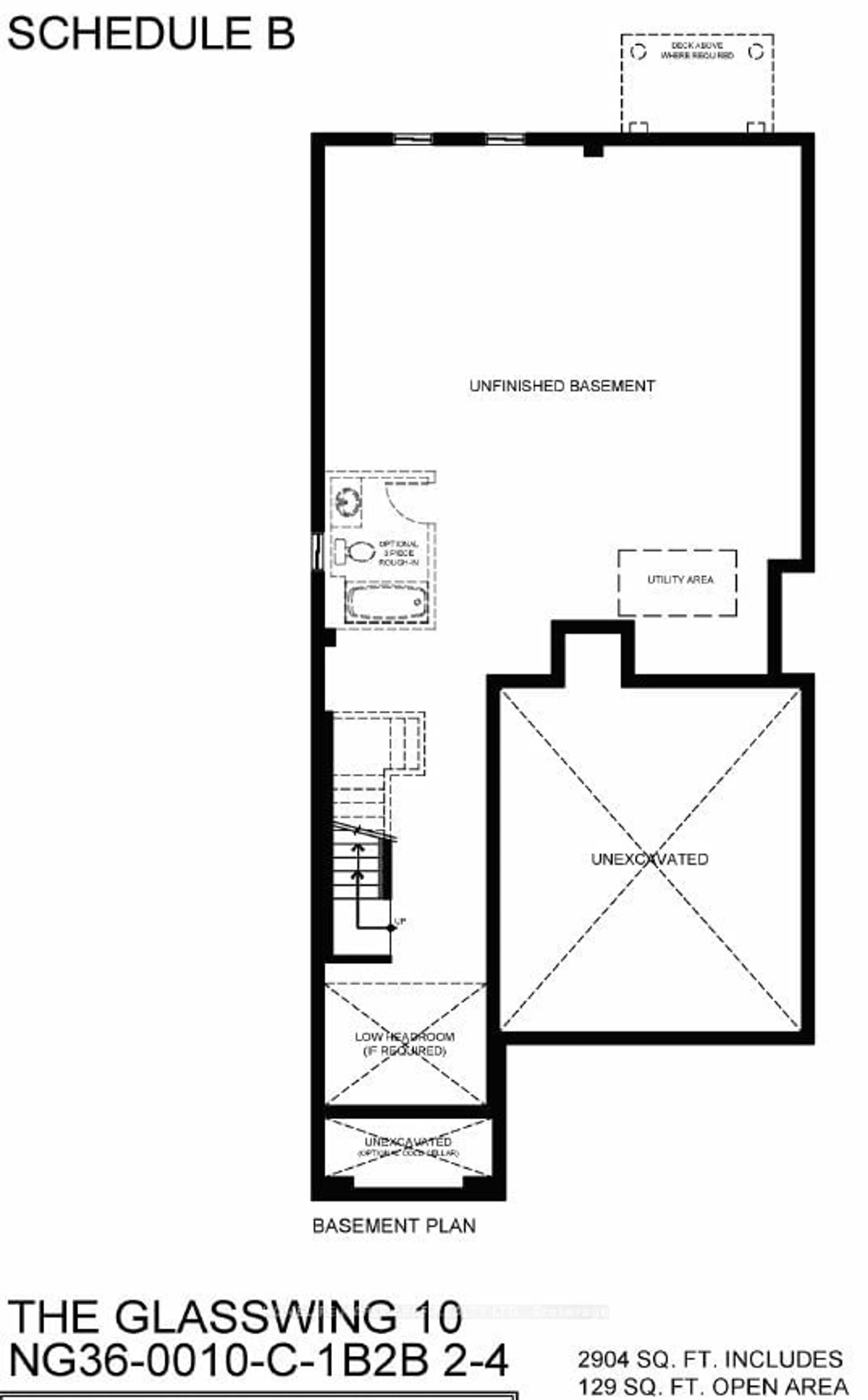 Floor plan for LOT 25 PHASE 3 MCKERNAN Ave, Brantford Ontario