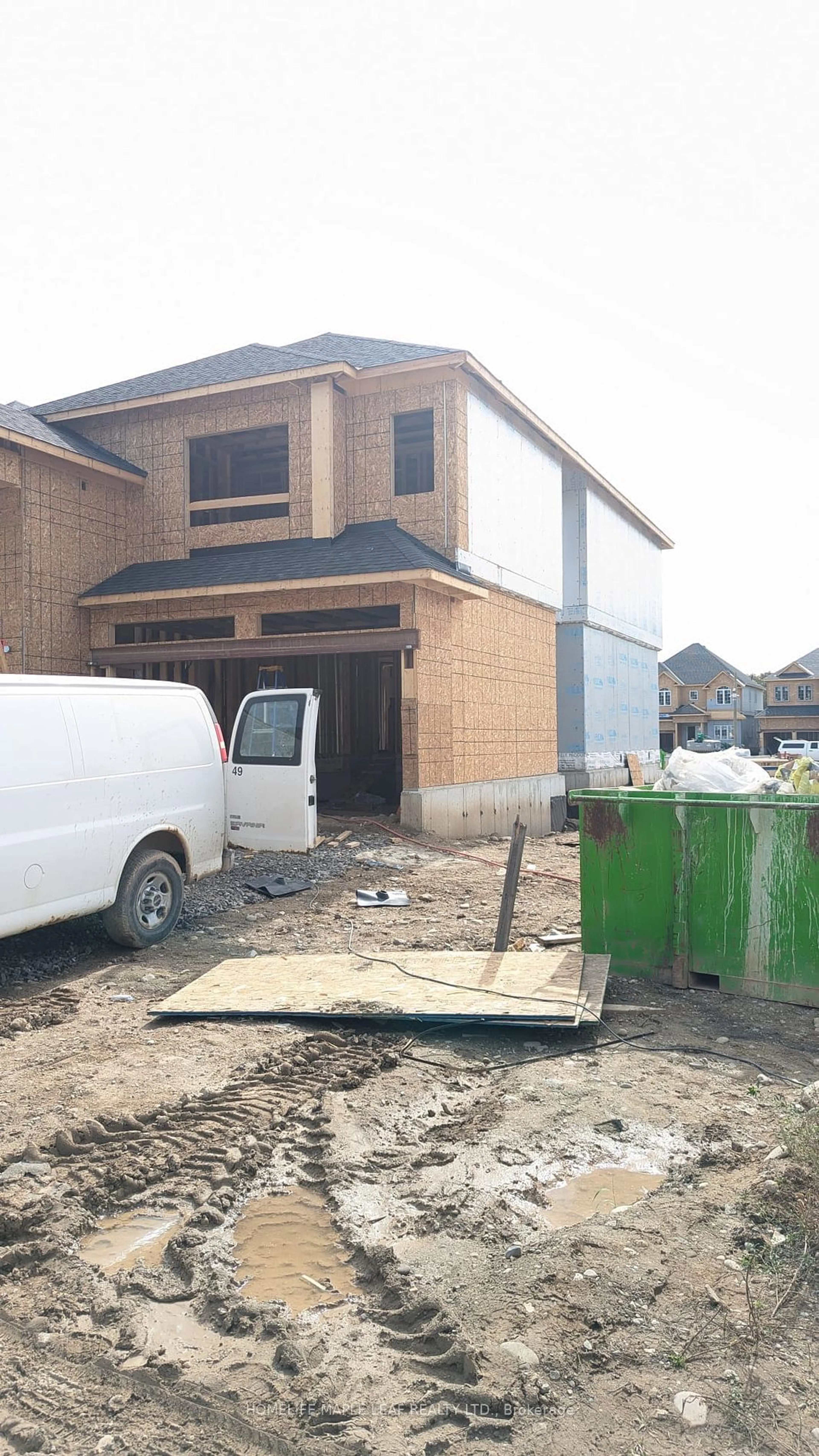 Frontside or backside of a home, the front or back of building for LOT 25 PHASE 3 MCKERNAN Ave, Brantford Ontario