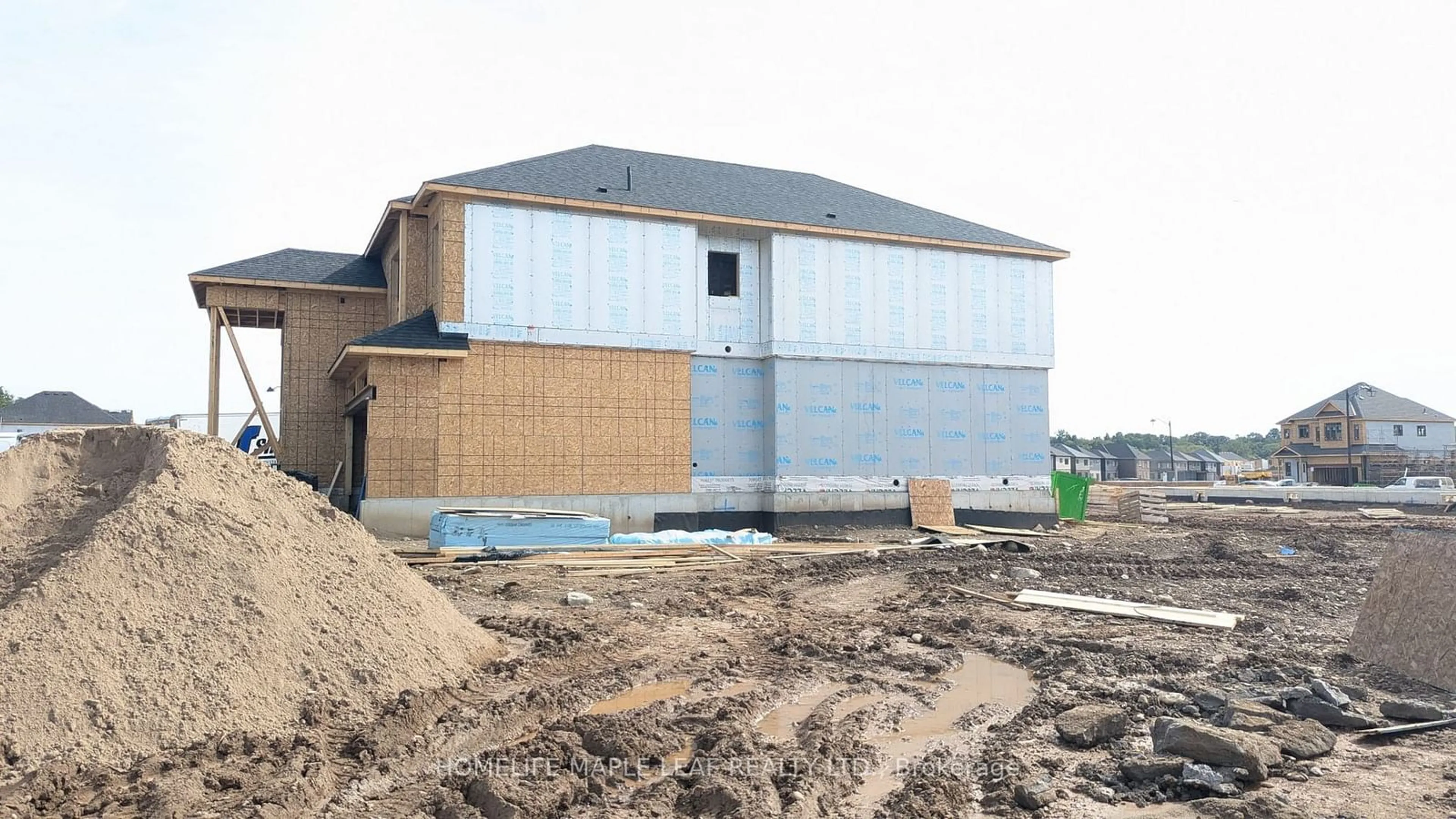 A pic from exterior of the house or condo, the front or back of building for LOT 25 PHASE 3 MCKERNAN Ave, Brantford Ontario