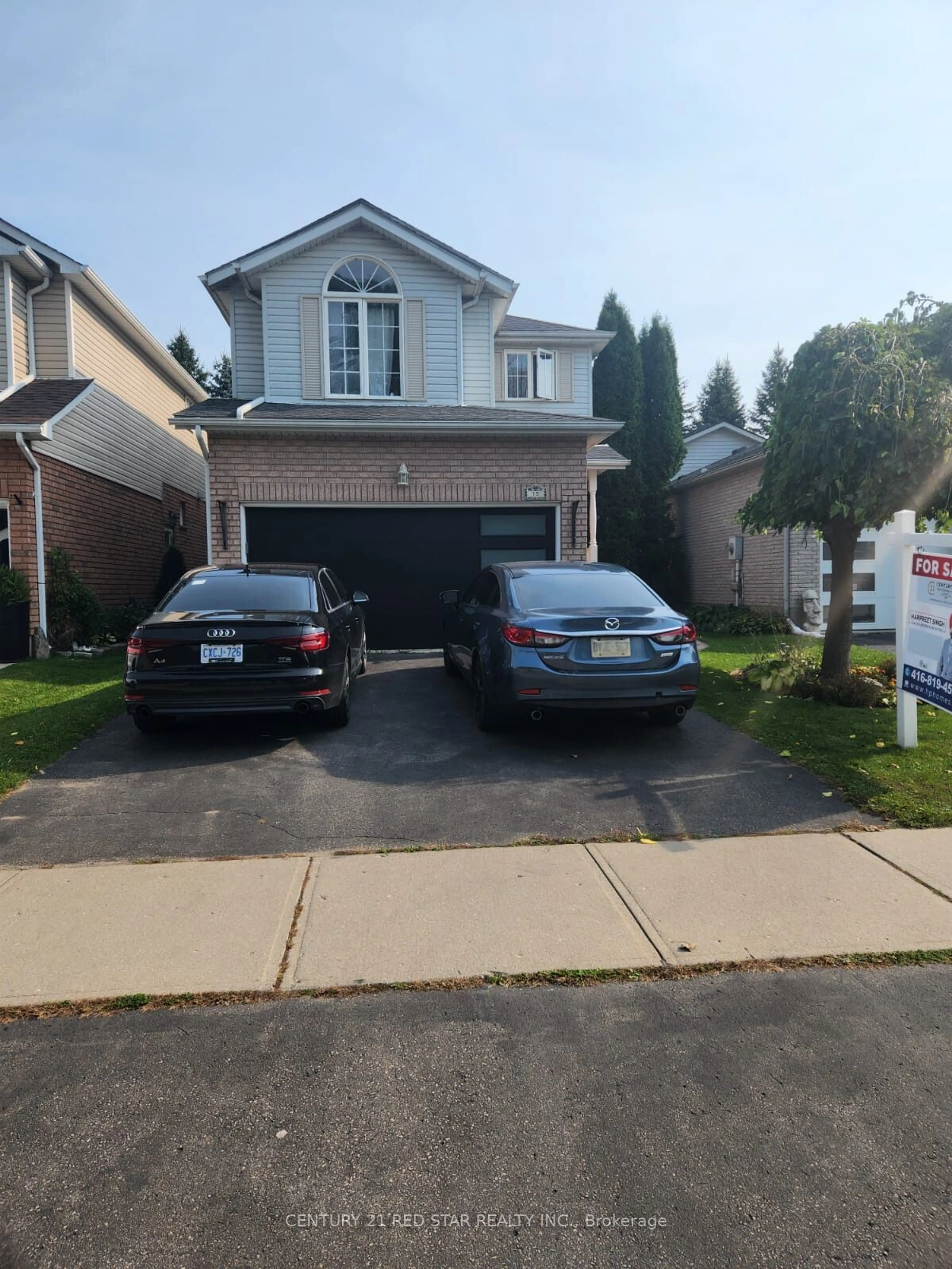 Frontside or backside of a home, the street view for 15 Briarfield St, Kitchener Ontario N2A 4B6