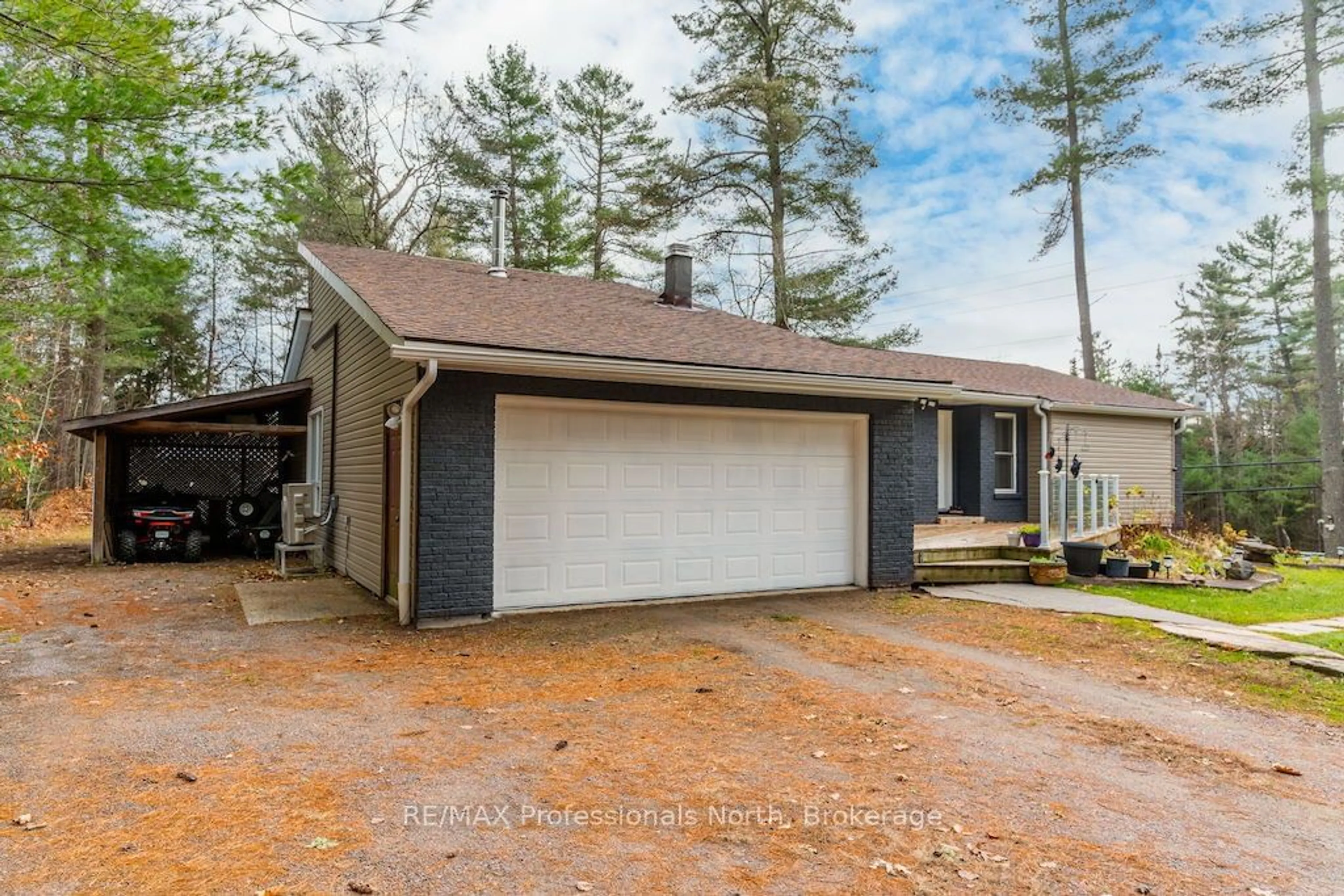 Frontside or backside of a home, cottage for 1012 Parasol Dr, Algonquin Highlands Ontario K0M 1J2