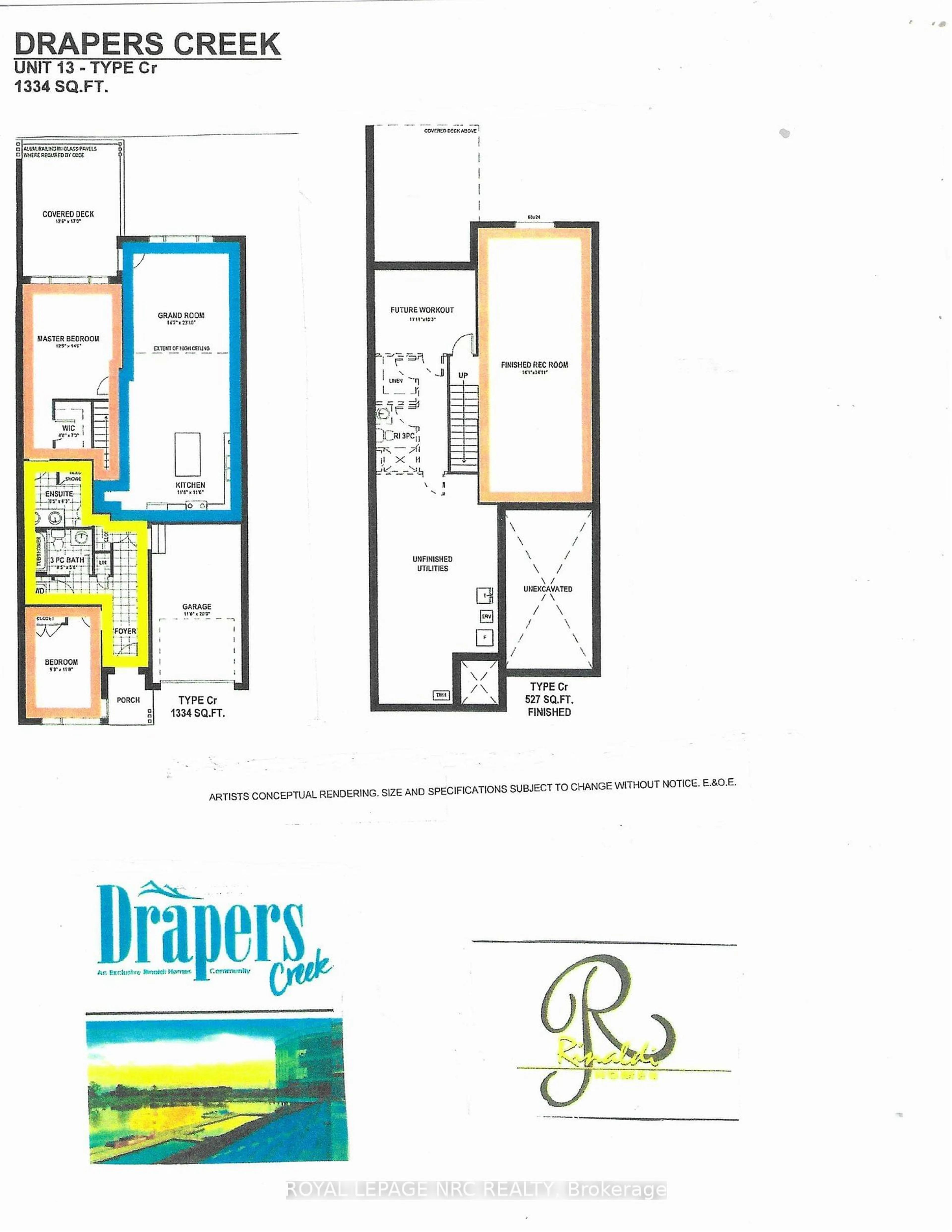 Floor plan for 35 TALIESIN Tr, Welland Ontario L3C 0H5