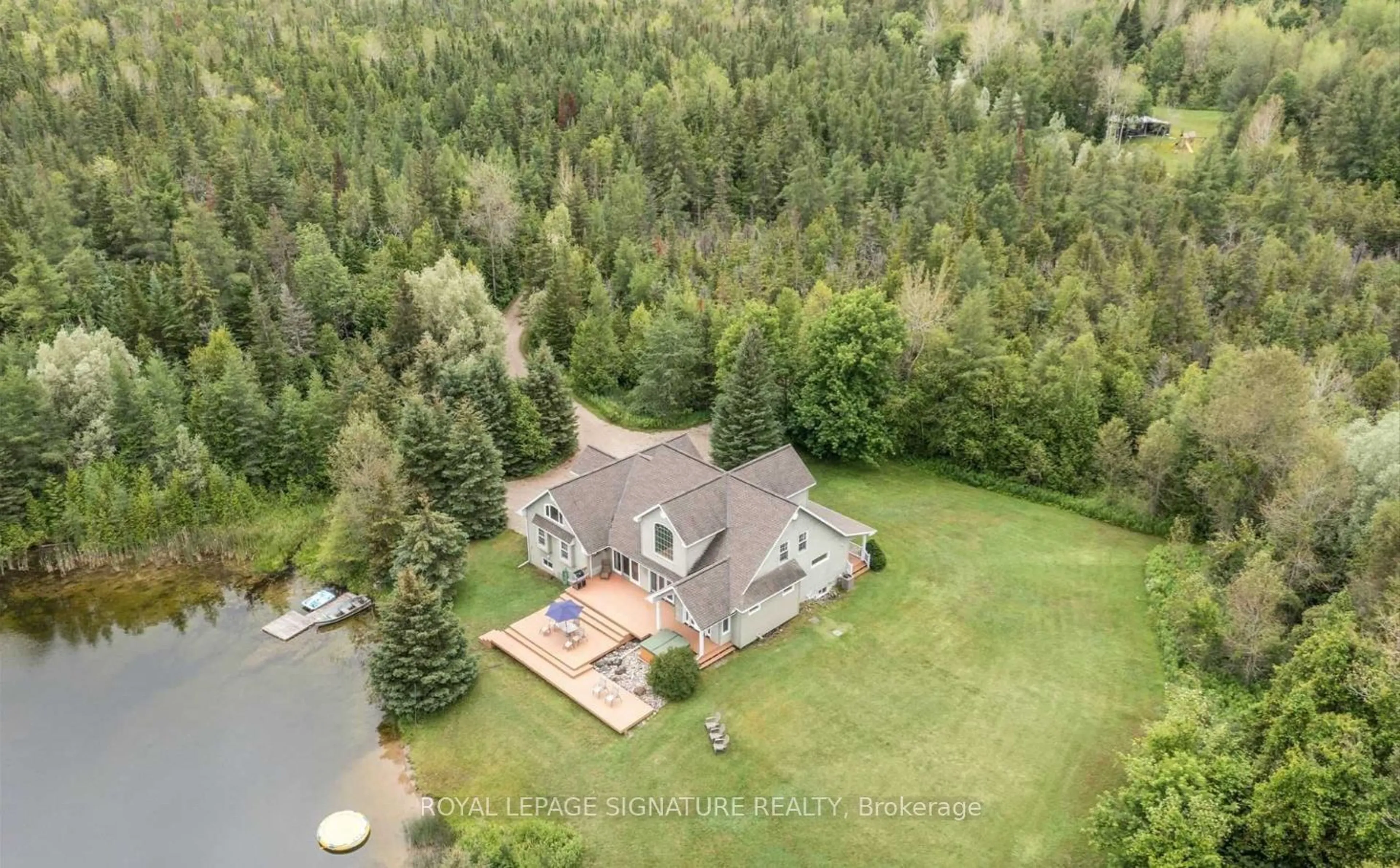 A pic from outside/outdoor area/front of a property/back of a property/a pic from drone, water/lake/river/ocean view for 5359 Eighth Line, Erin Ontario N0B 1T0