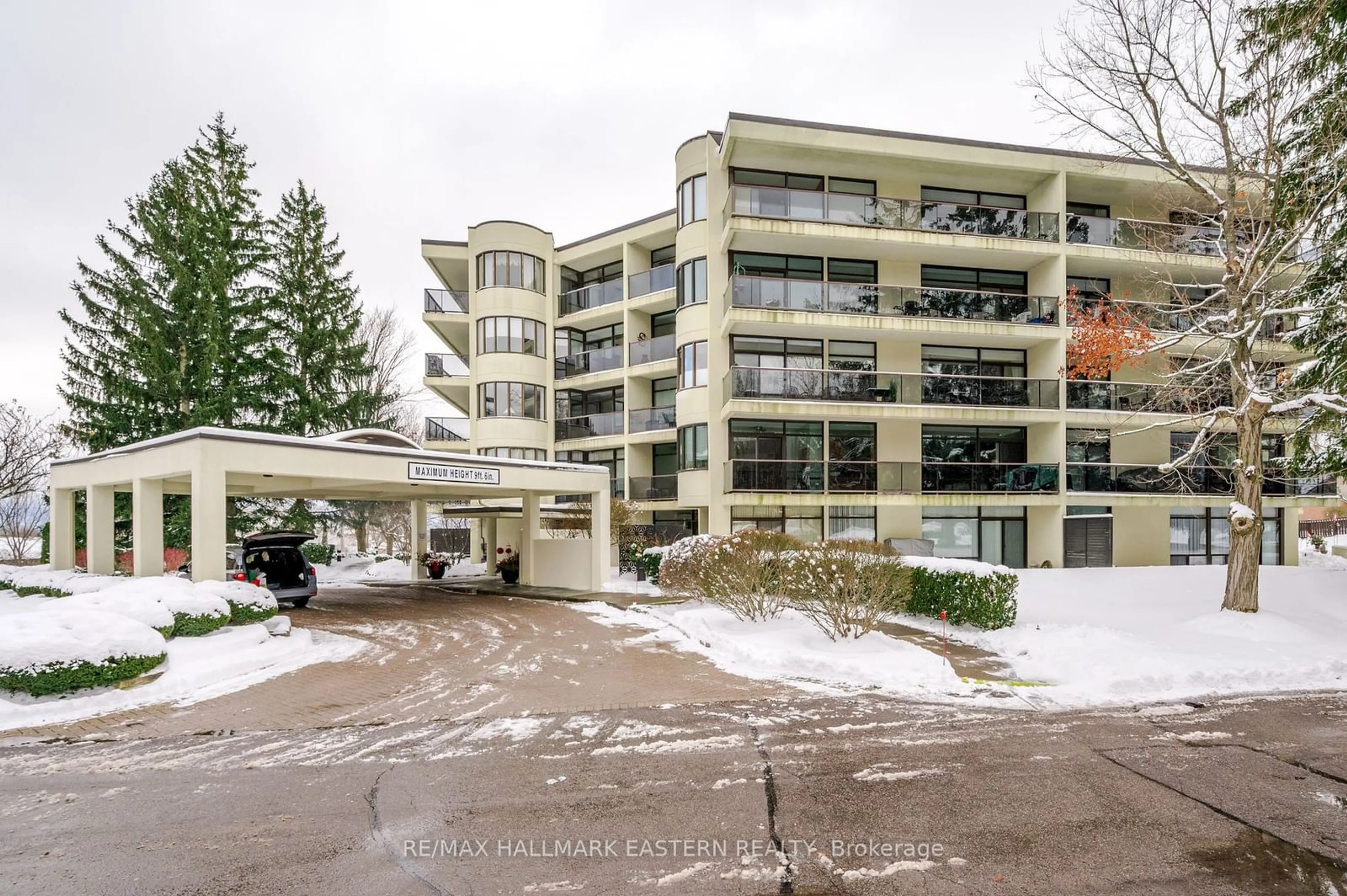 A pic from exterior of the house or condo, the front or back of building for 1818 Cherryhill Rd #302, Peterborough Ontario K9K 1S6