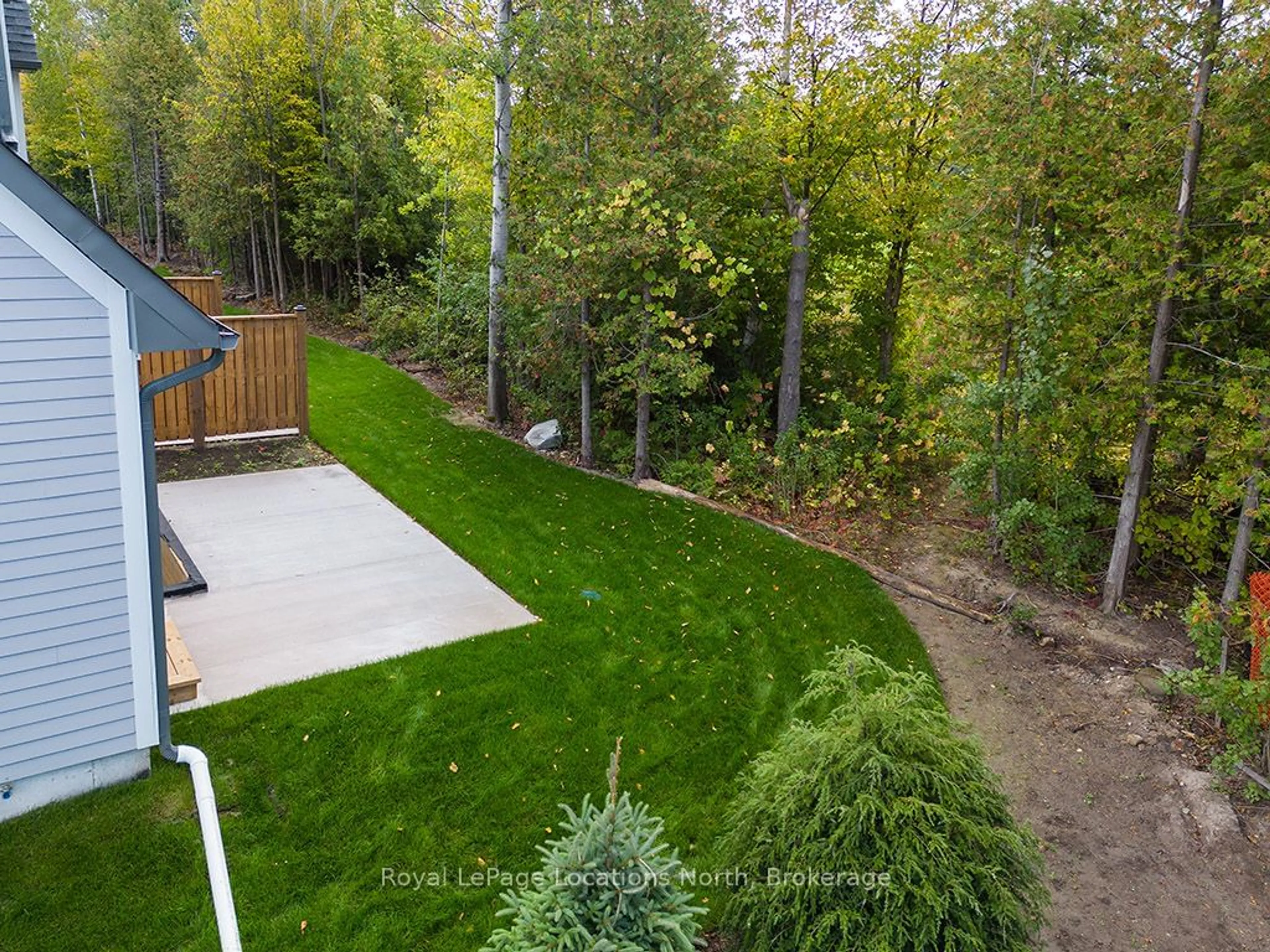 Patio, forest/trees view for 134 LANDRY Lane #16, Blue Mountains Ontario N0H 2P0