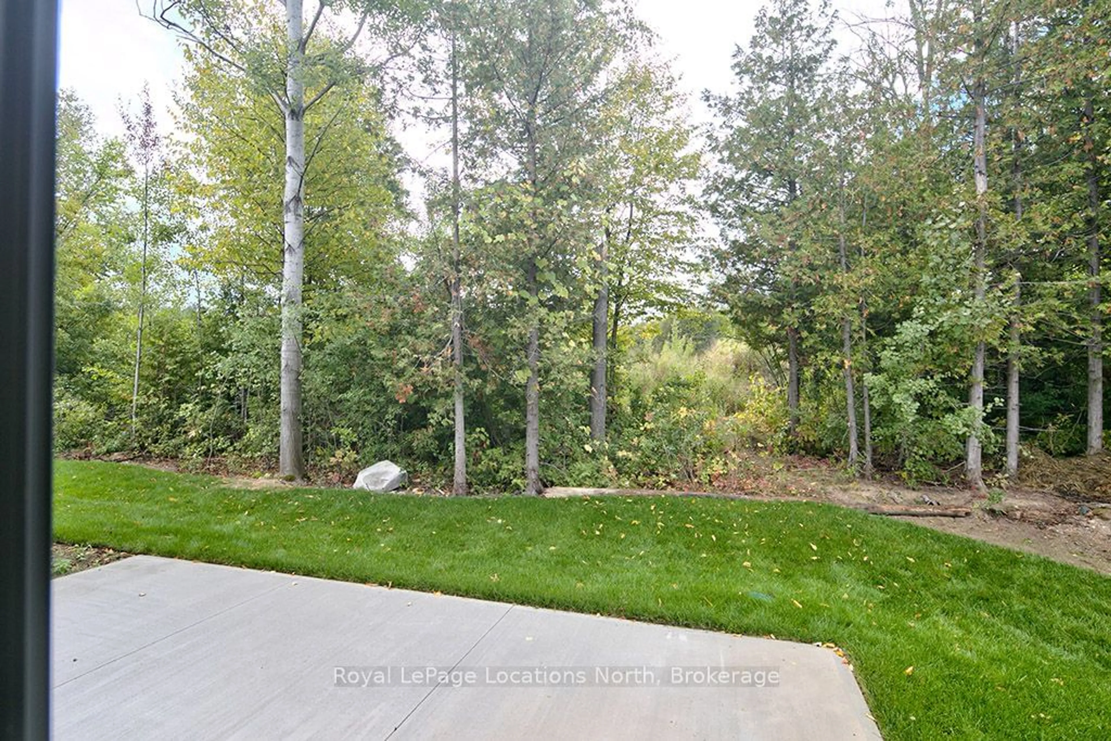 Patio, forest/trees view for 134 LANDRY Lane #16, Blue Mountains Ontario N0H 2P0