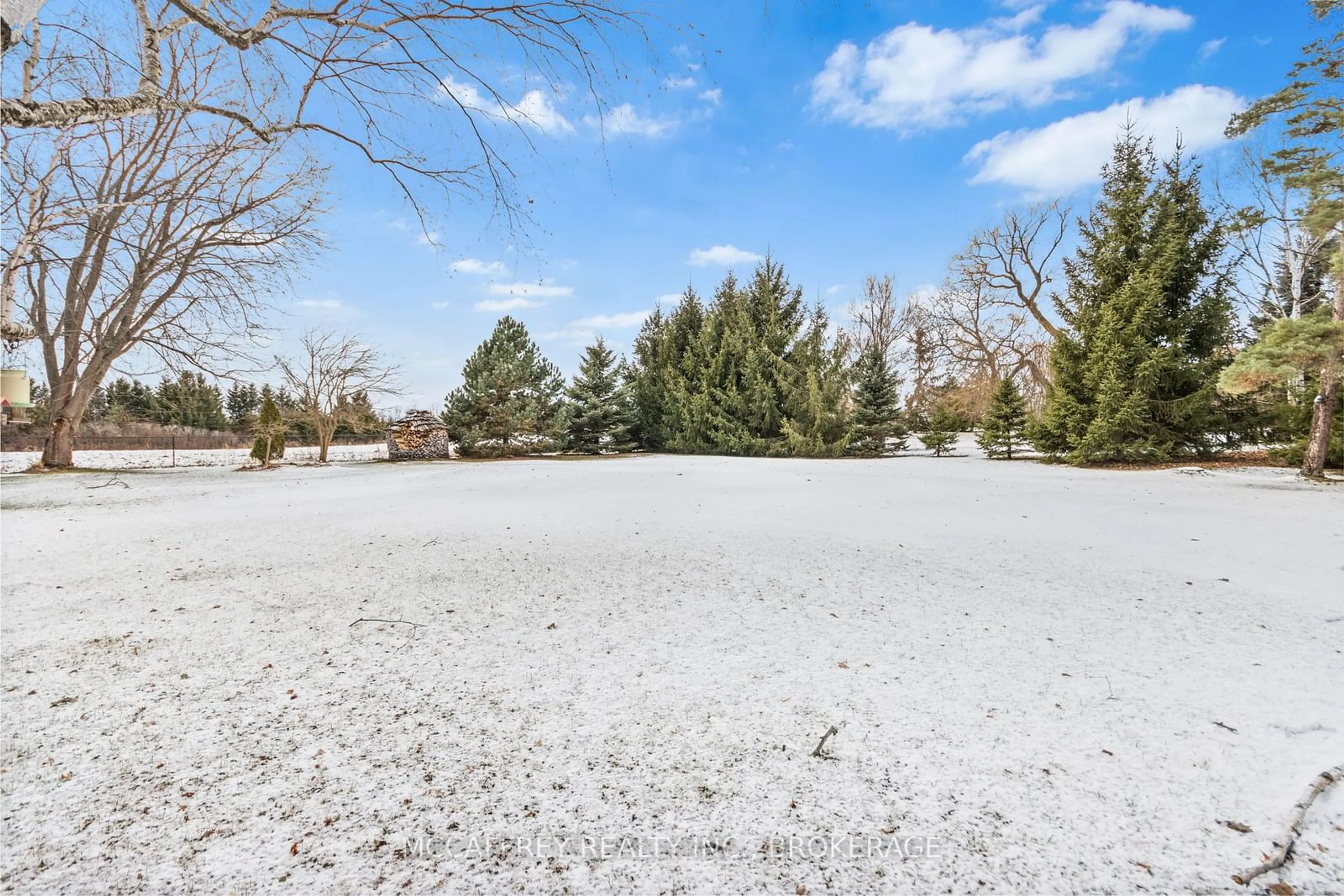 Patio, the fenced backyard for 102 WRIGHT Pl, Greater Napanee Ontario K0H 1G0