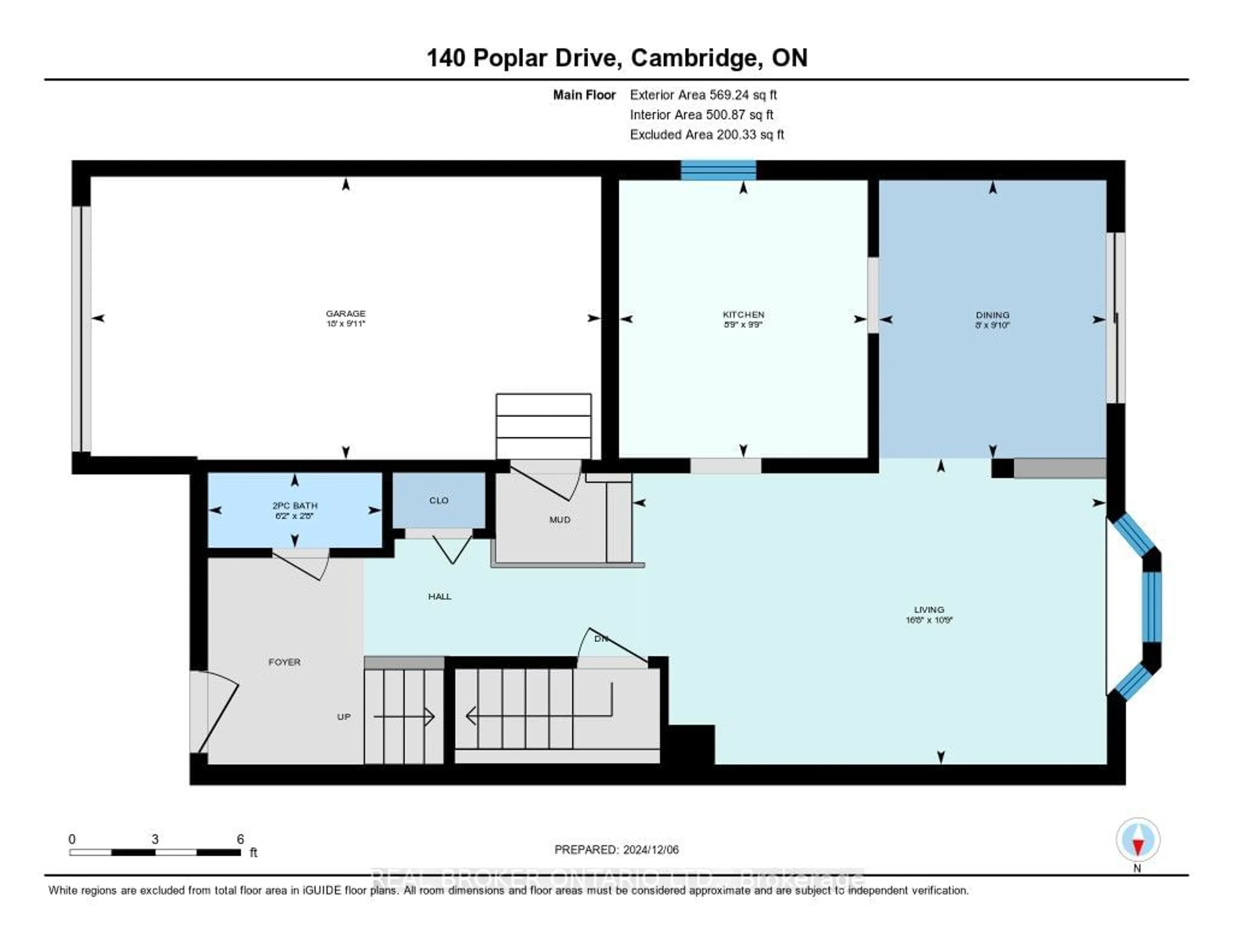 Floor plan for 140 Poplar Dr, Cambridge Ontario N3C 4B2