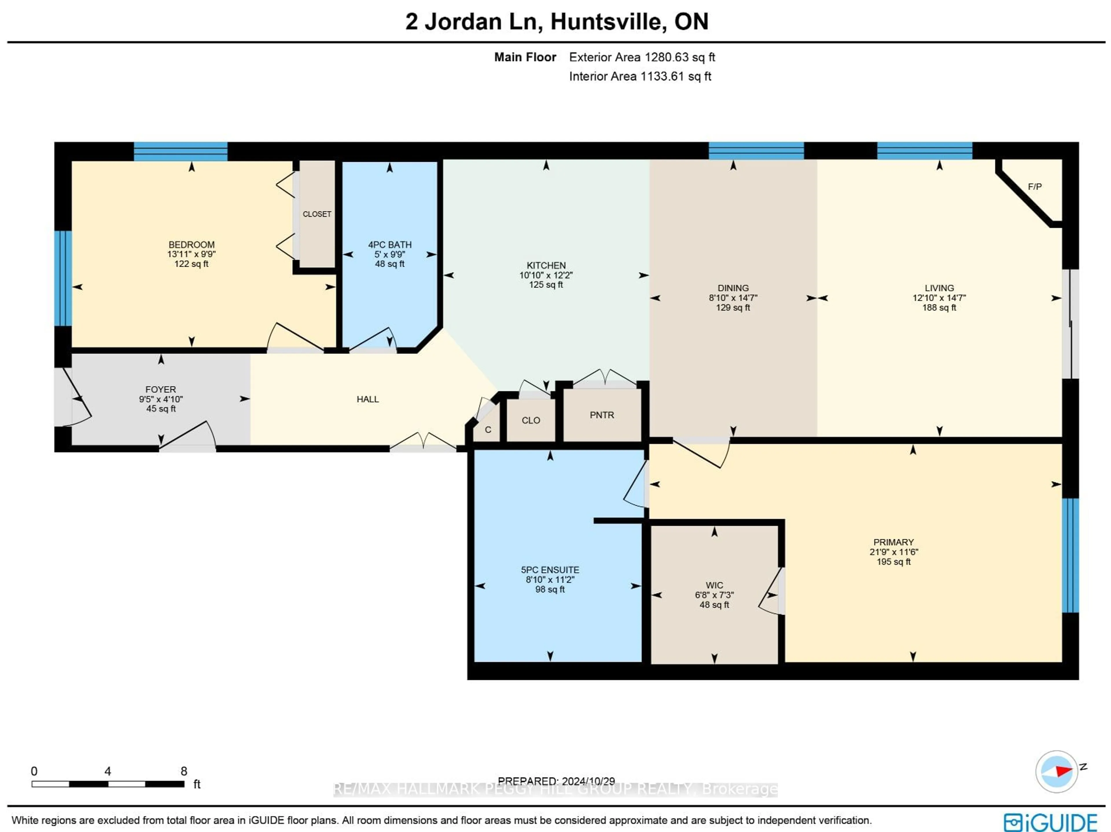 Floor plan for 2 Jordan Lane, Huntsville Ontario P1H 1K9