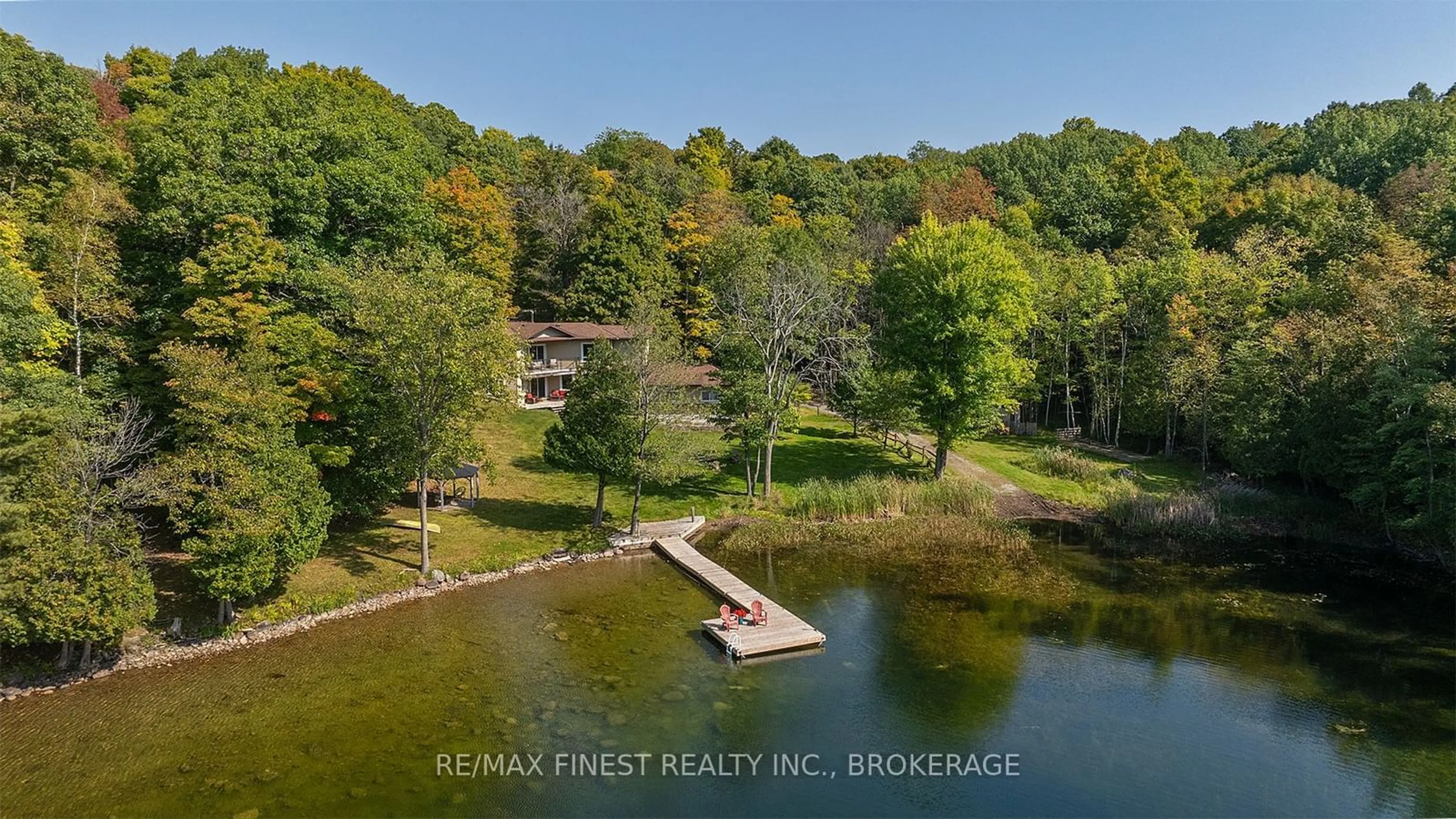 A pic from exterior of the house or condo, the view of lake or river for 54 Harmons Lane, South Frontenac Ontario K0H 1X0