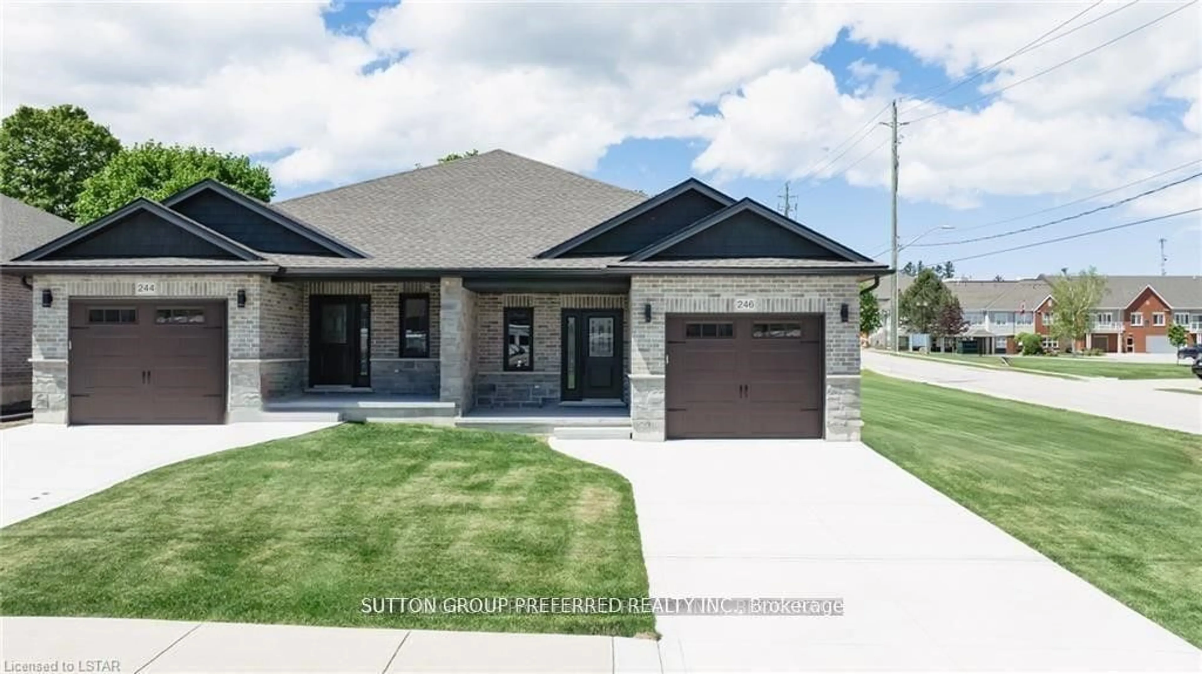 Frontside or backside of a home, the street view for 246 BEECH St, Central Huron Ontario N0M 1L0