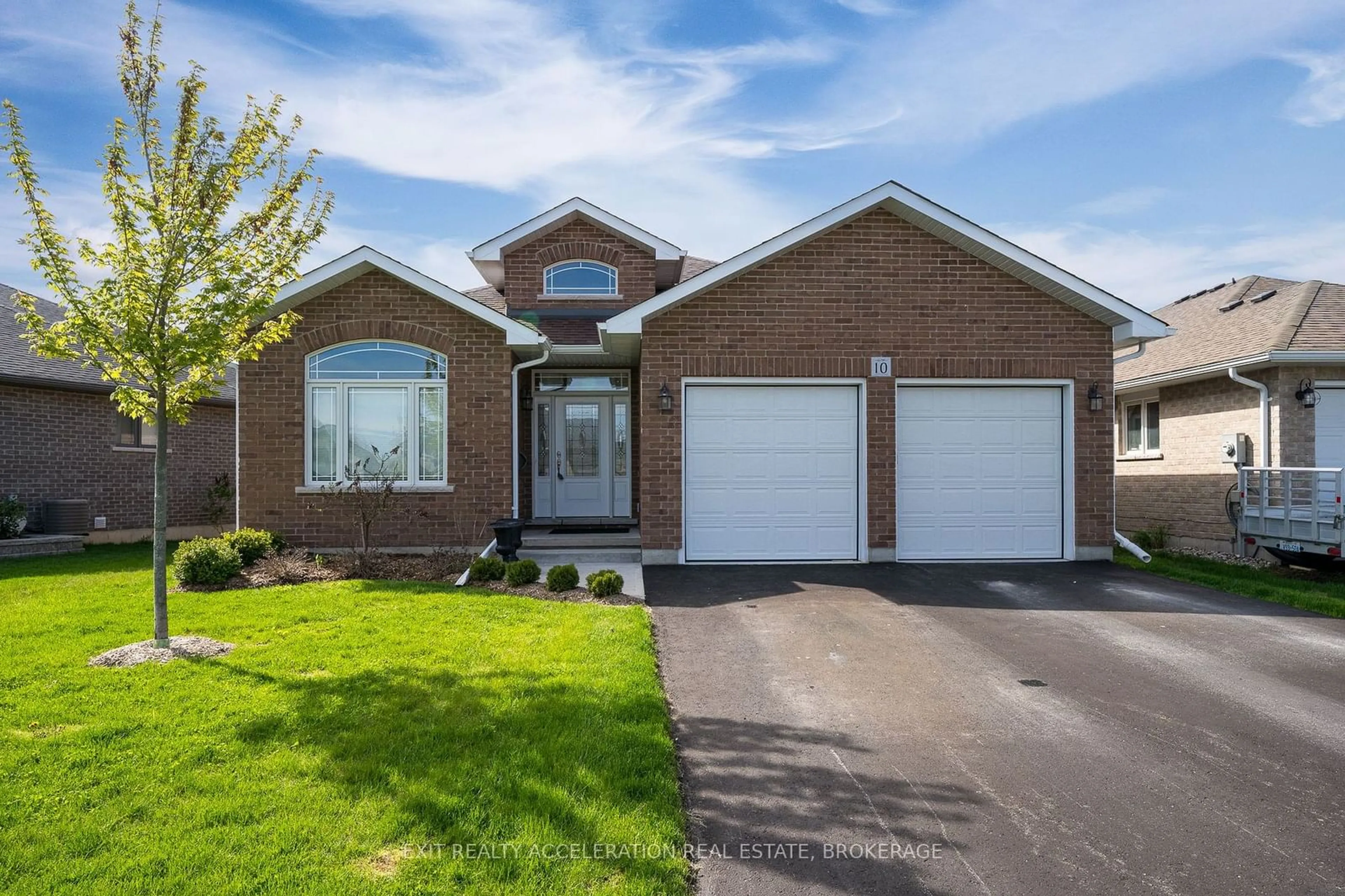 Home with brick exterior material for 10 Briarwood Cres, Greater Napanee Ontario K7R 3A1