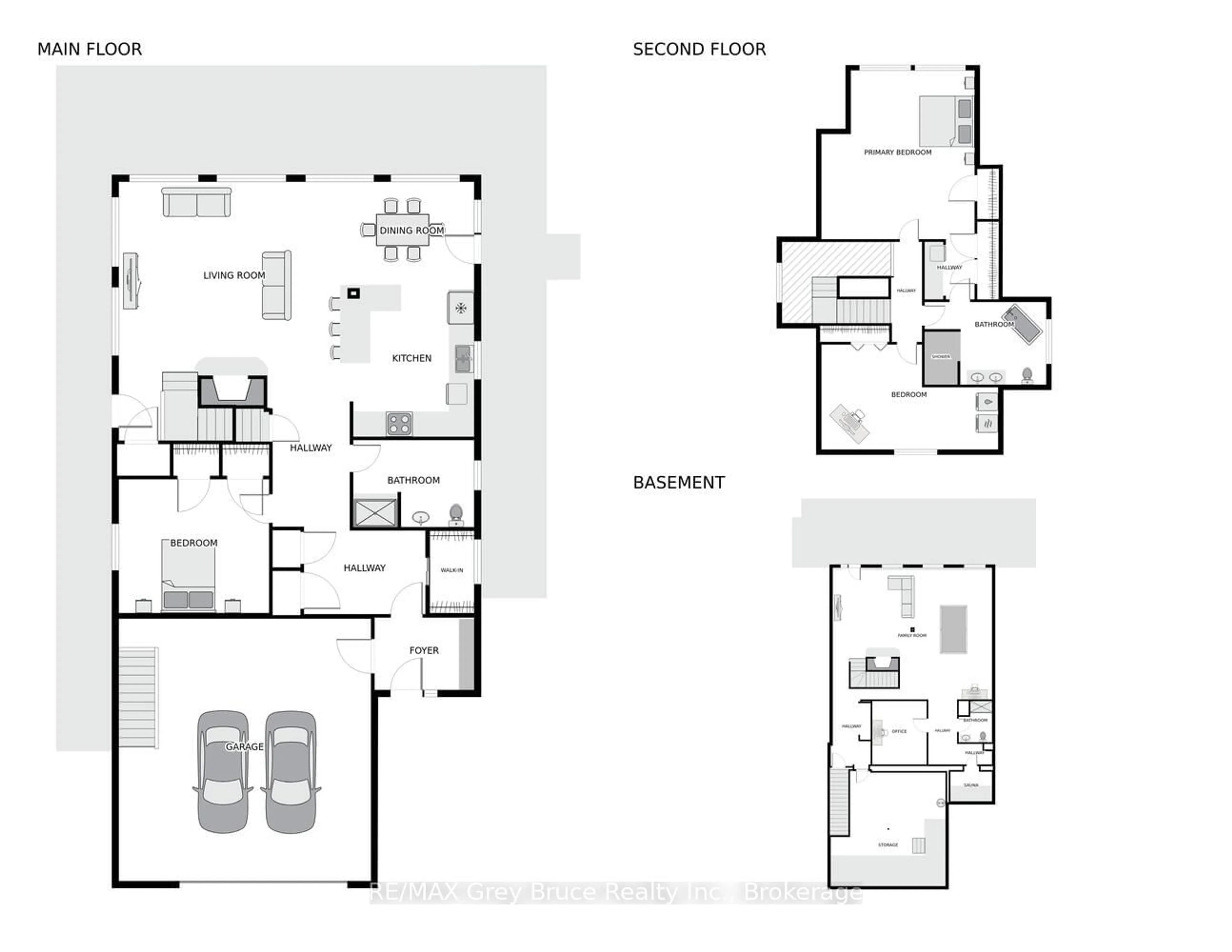 Floor plan for 151 Grandore St, Georgian Bluffs Ontario N0H 2T0