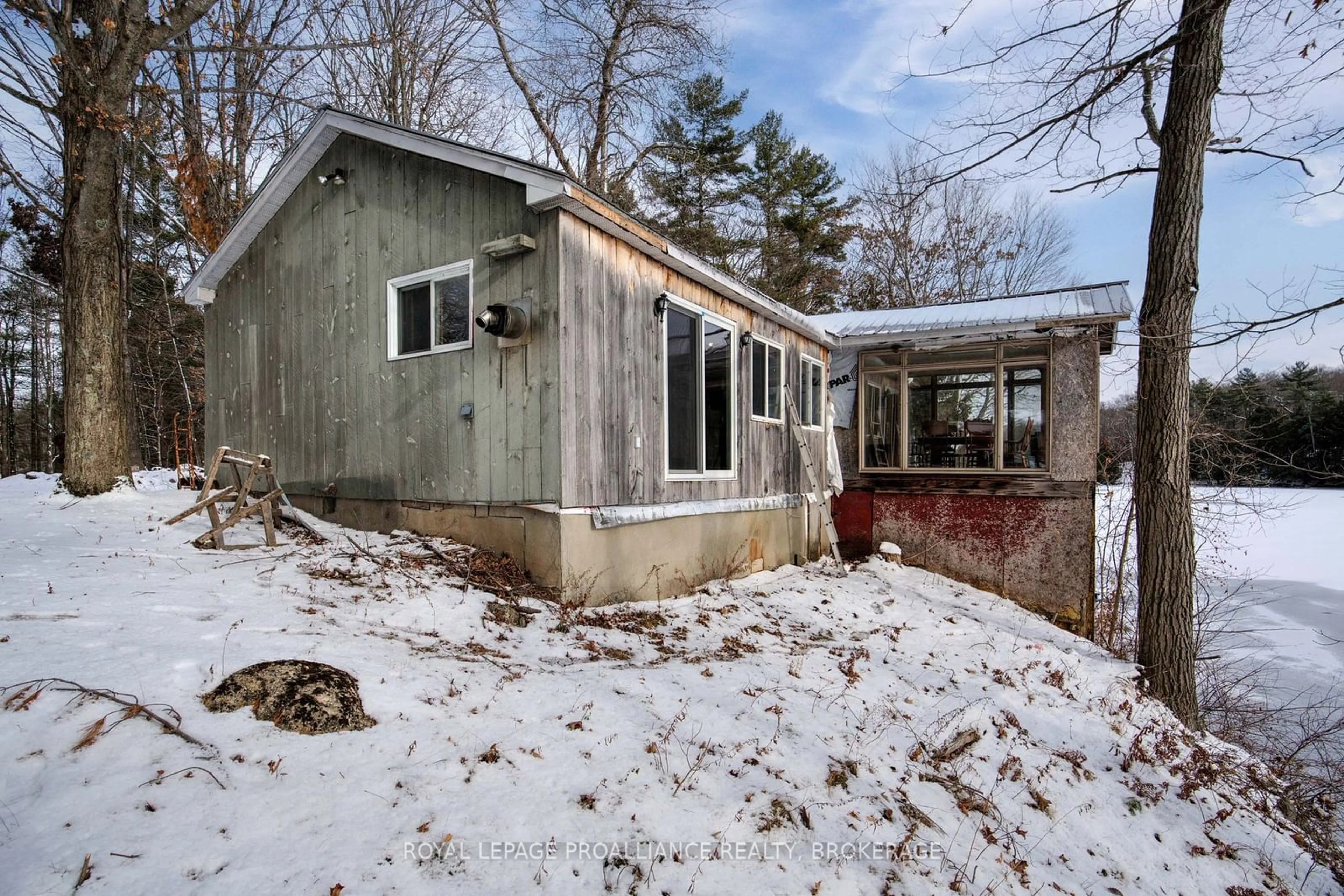 Frontside or backside of a home, cottage for 75 Grouse Lane, South Frontenac Ontario K0H 1T0