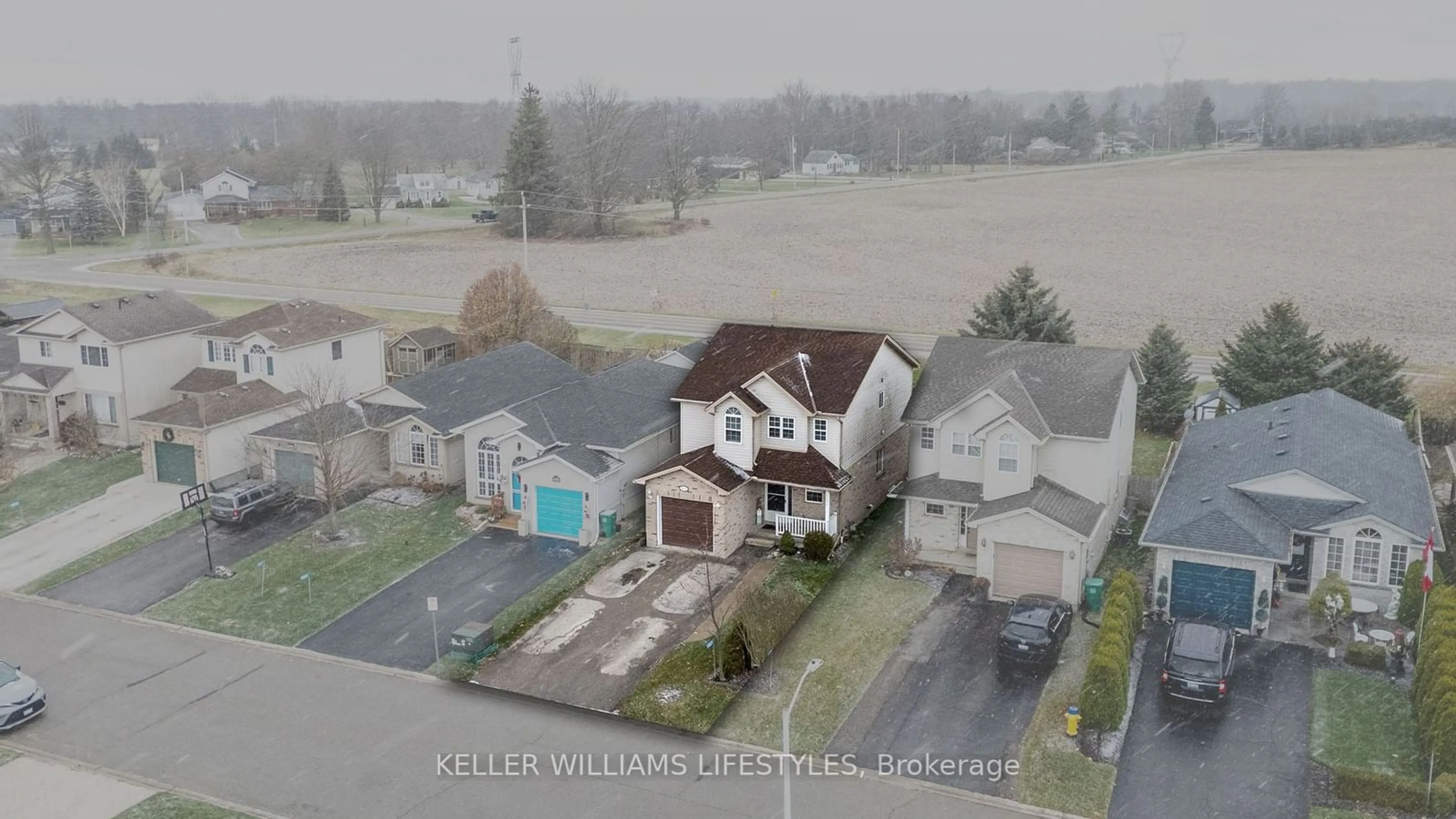 Frontside or backside of a home, the street view for 10025 Florence St, St. Thomas Ontario N5P 4L6