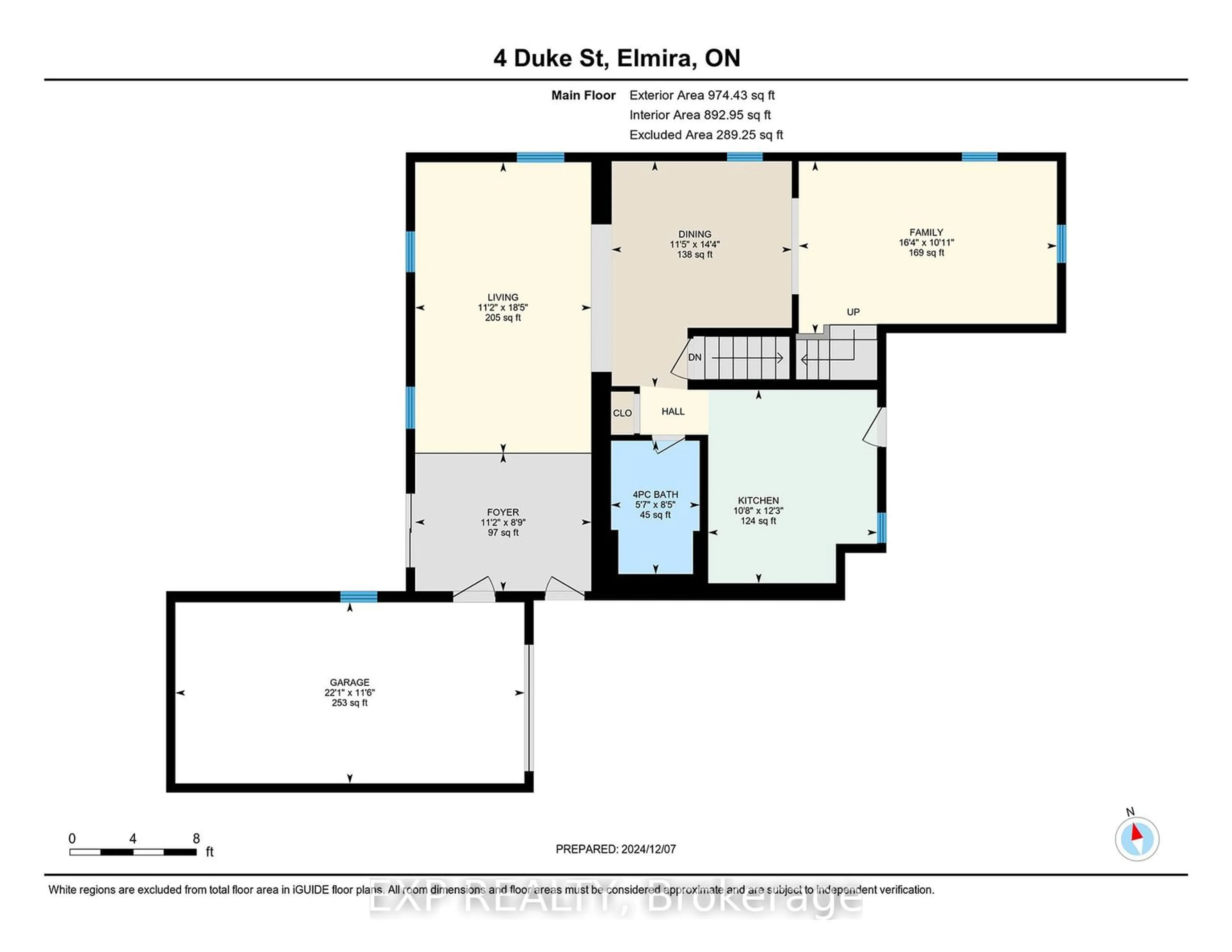 Floor plan for 4 Duke St, Woolwich Ontario N3B 2W3