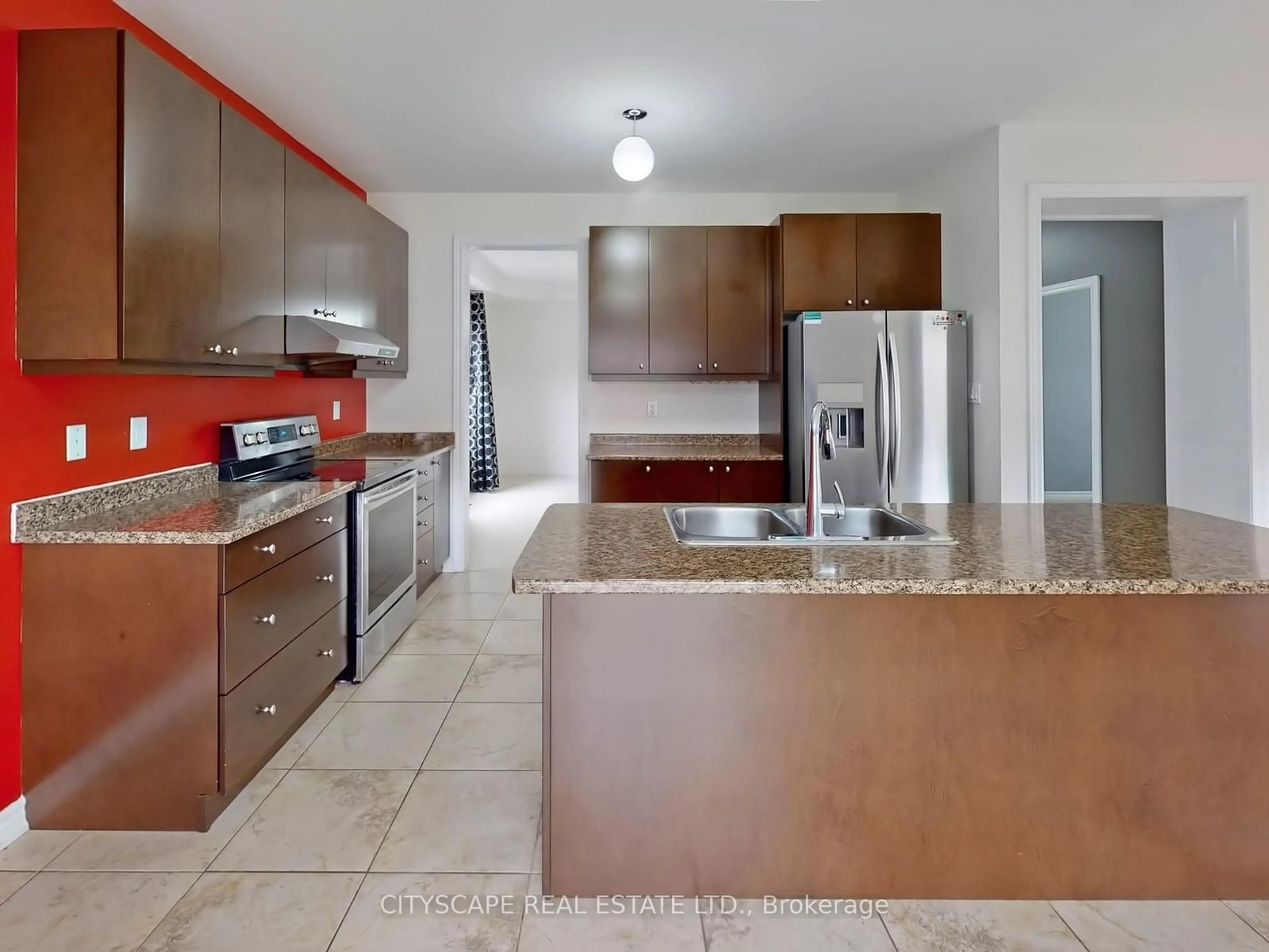 Contemporary kitchen, wood floors for 844 O'Reilly Cres, Shelburne Ontario L9V 2S7