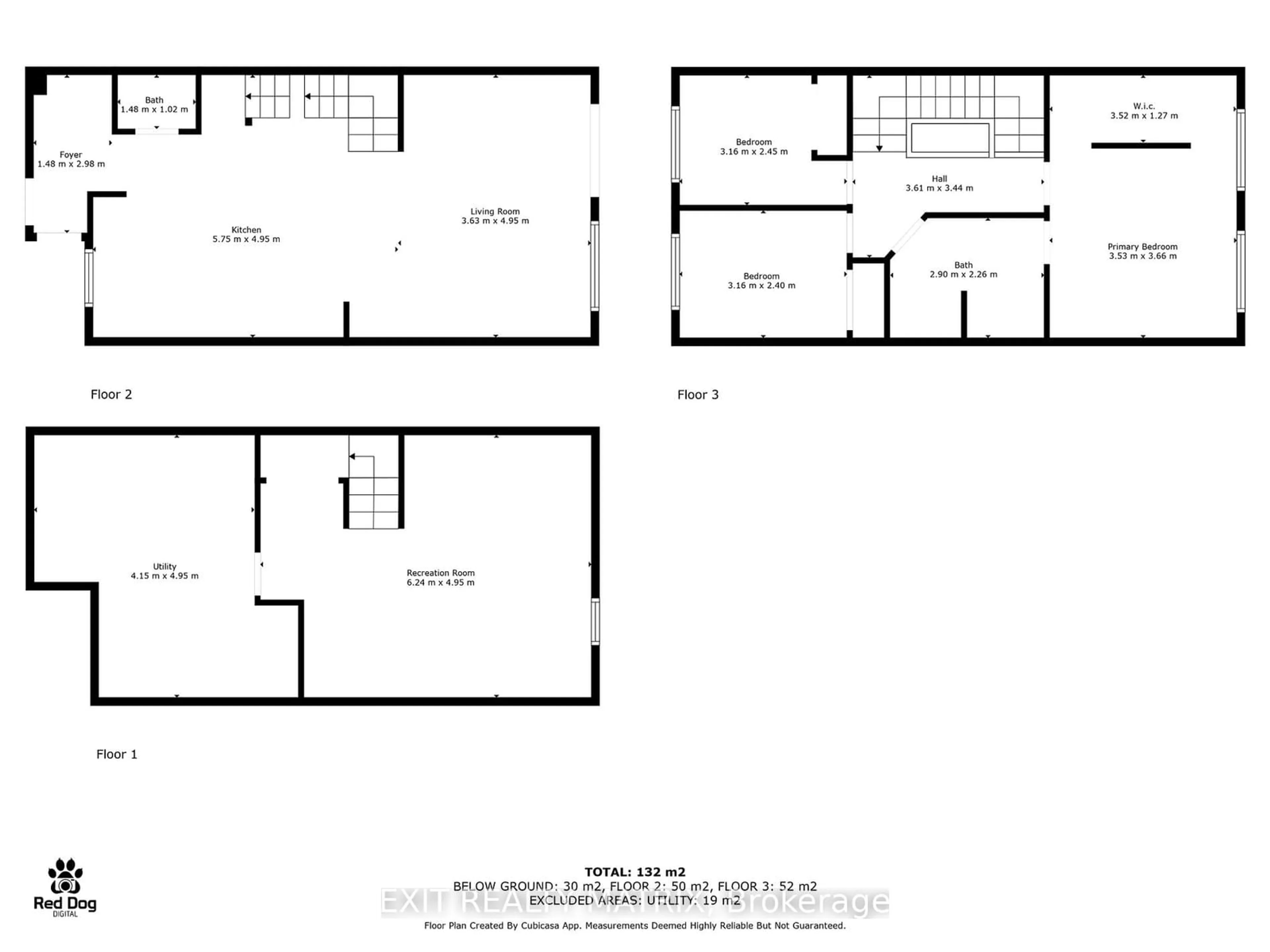 Floor plan for 37 Dignard St, Russell Ontario K0A 1W0