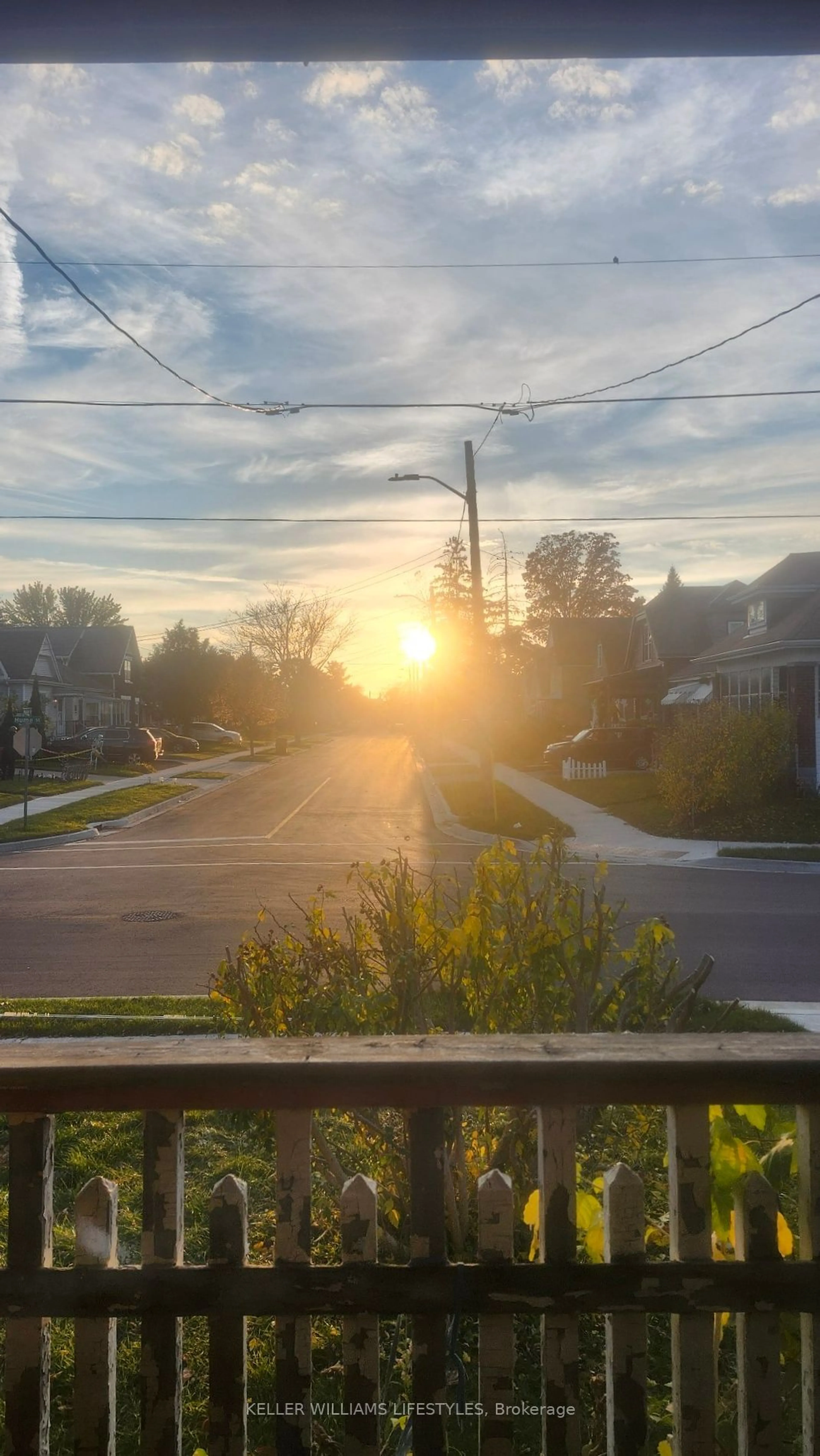 A pic from exterior of the house or condo, the street view for 58 Hume St, London Ontario N5Z 2N8