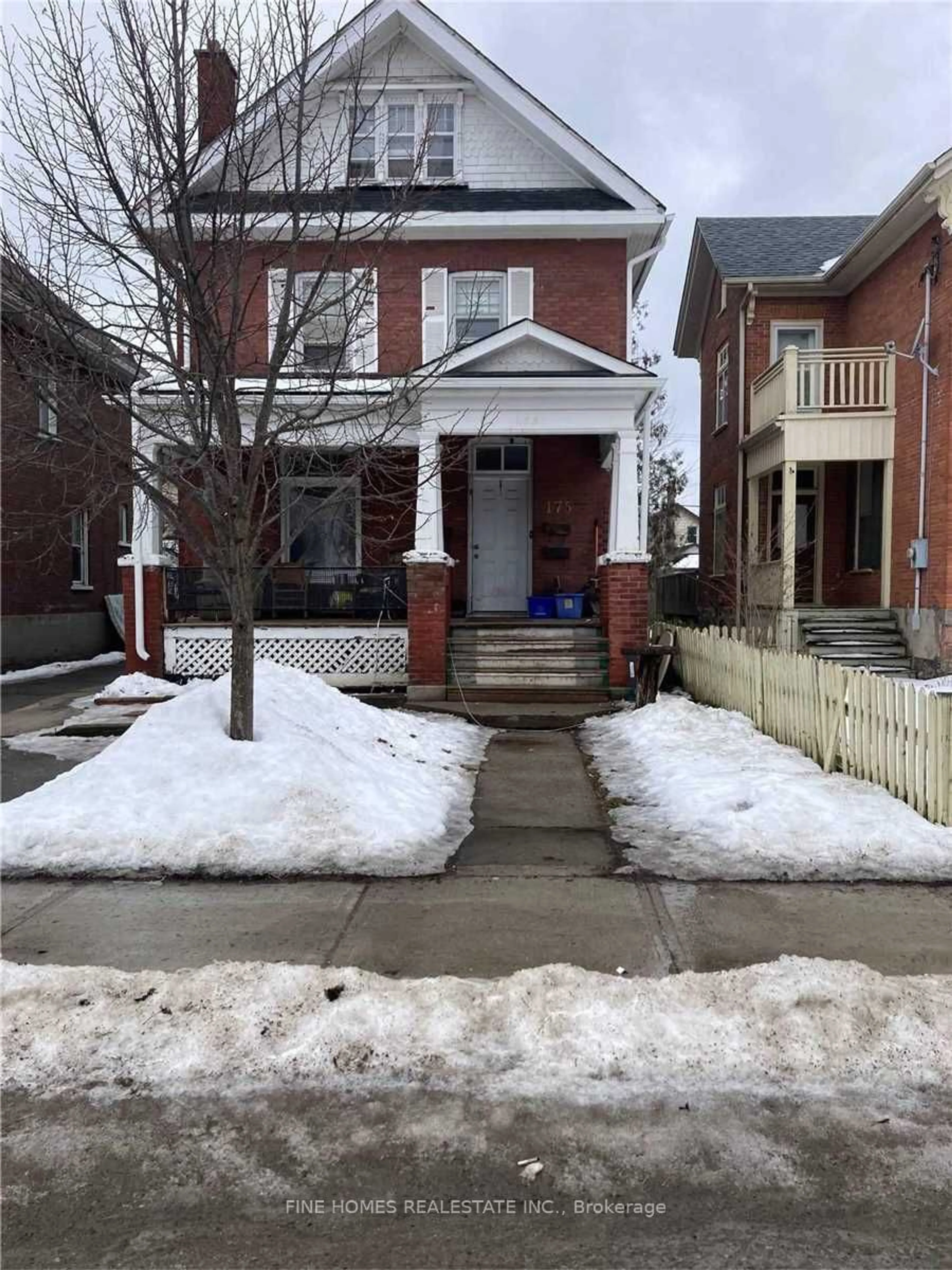 Frontside or backside of a home, the street view for 175 Stewart St, Peterborough Ontario K9J 3M4