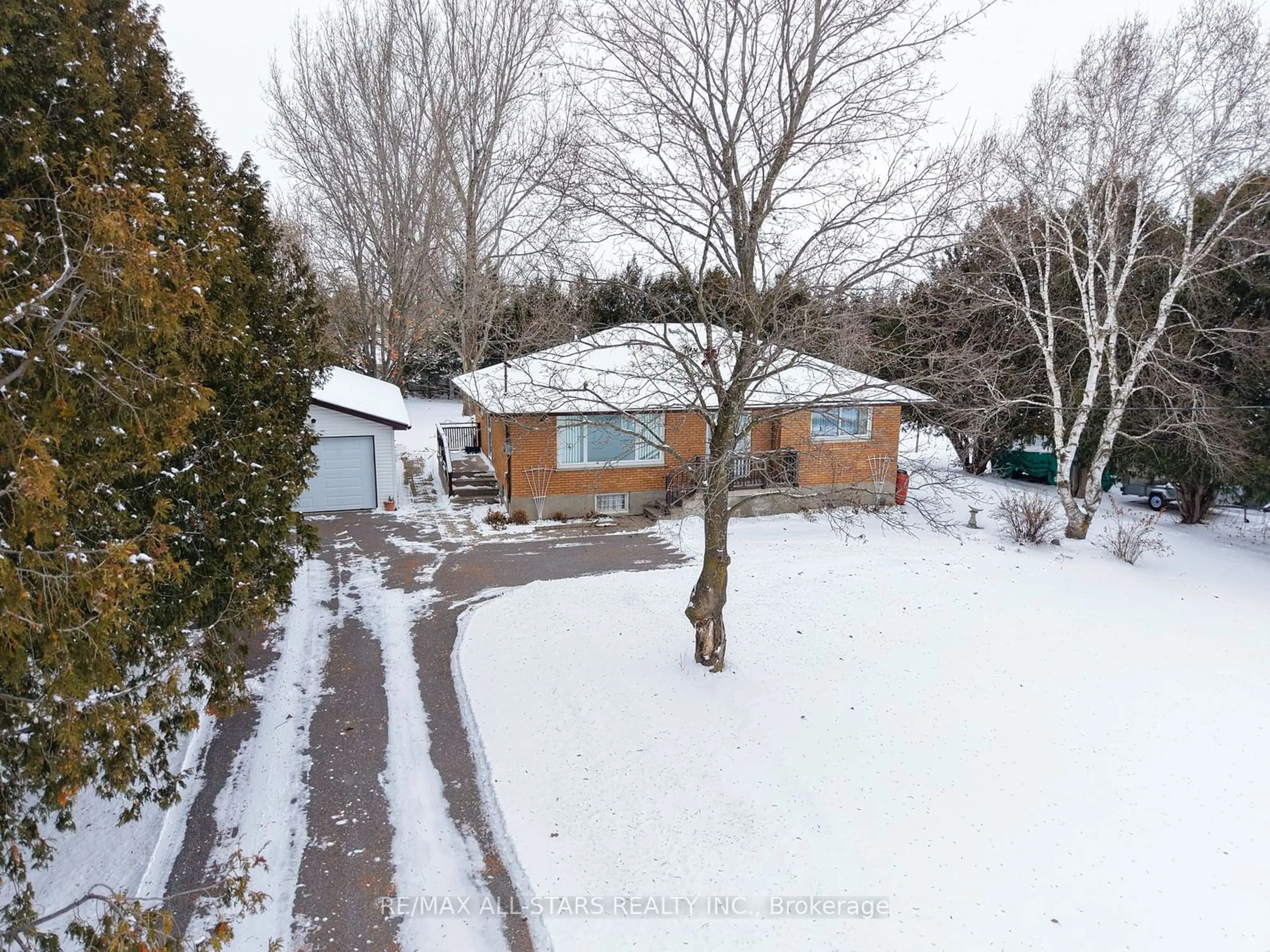 Frontside or backside of a home, the street view for 923 Cottingham Rd, Kawartha Lakes Ontario K0L 2W0