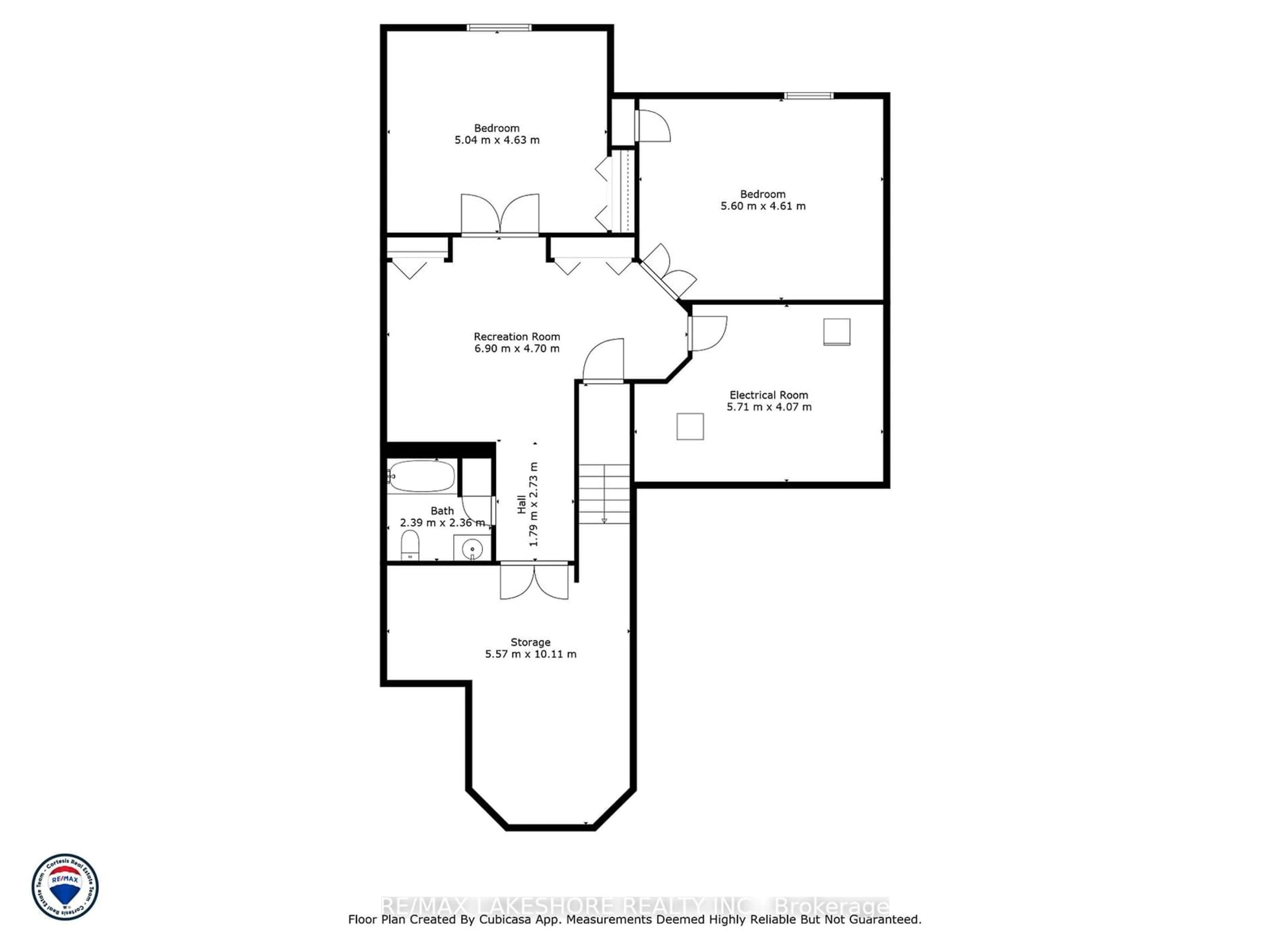 Floor plan for 465 Foote Cres, Cobourg Ontario K9A 0A4