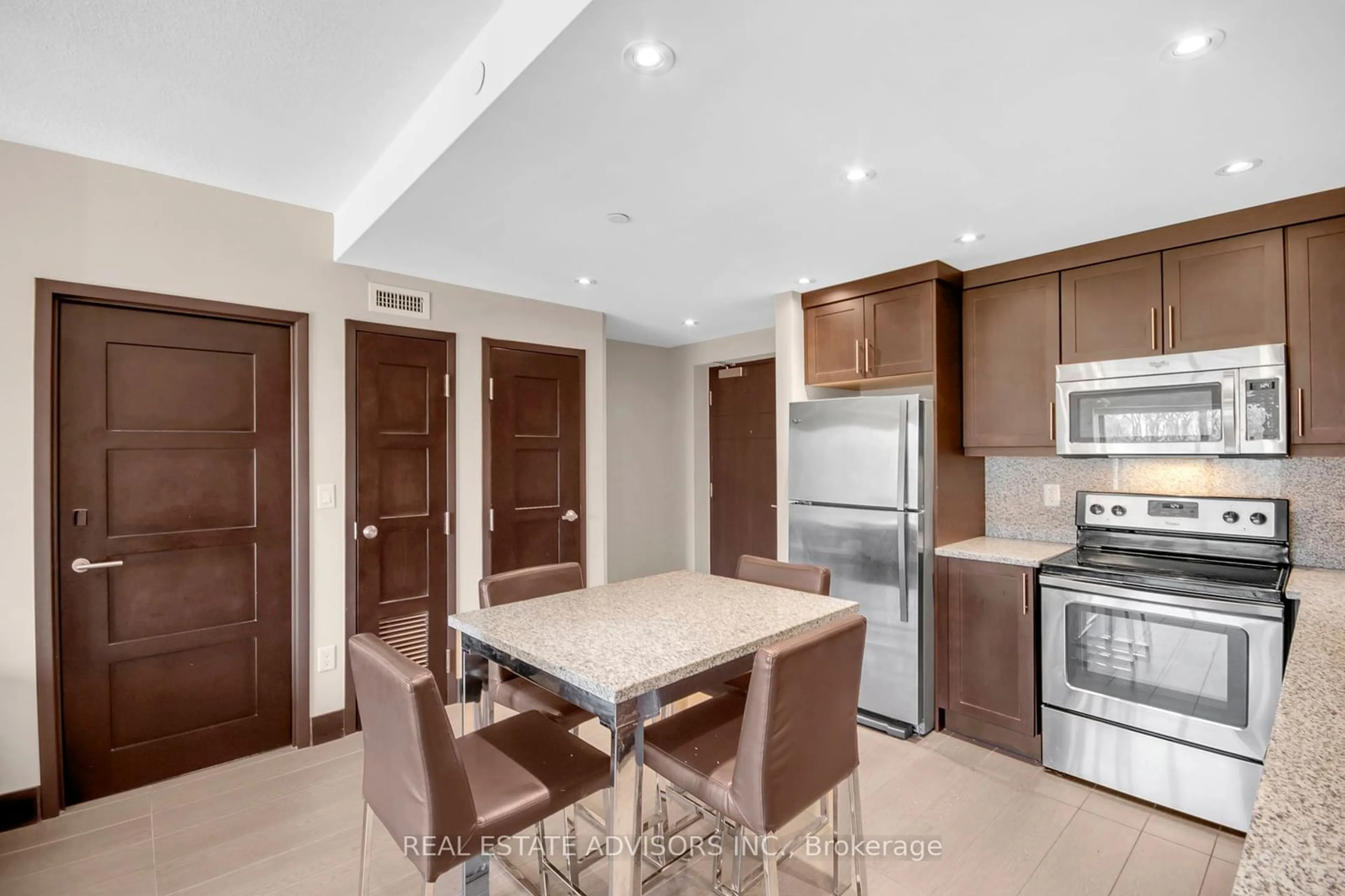 Open concept kitchen, unknown for 1235 Richmond St #513, London Ontario N6A 0C1