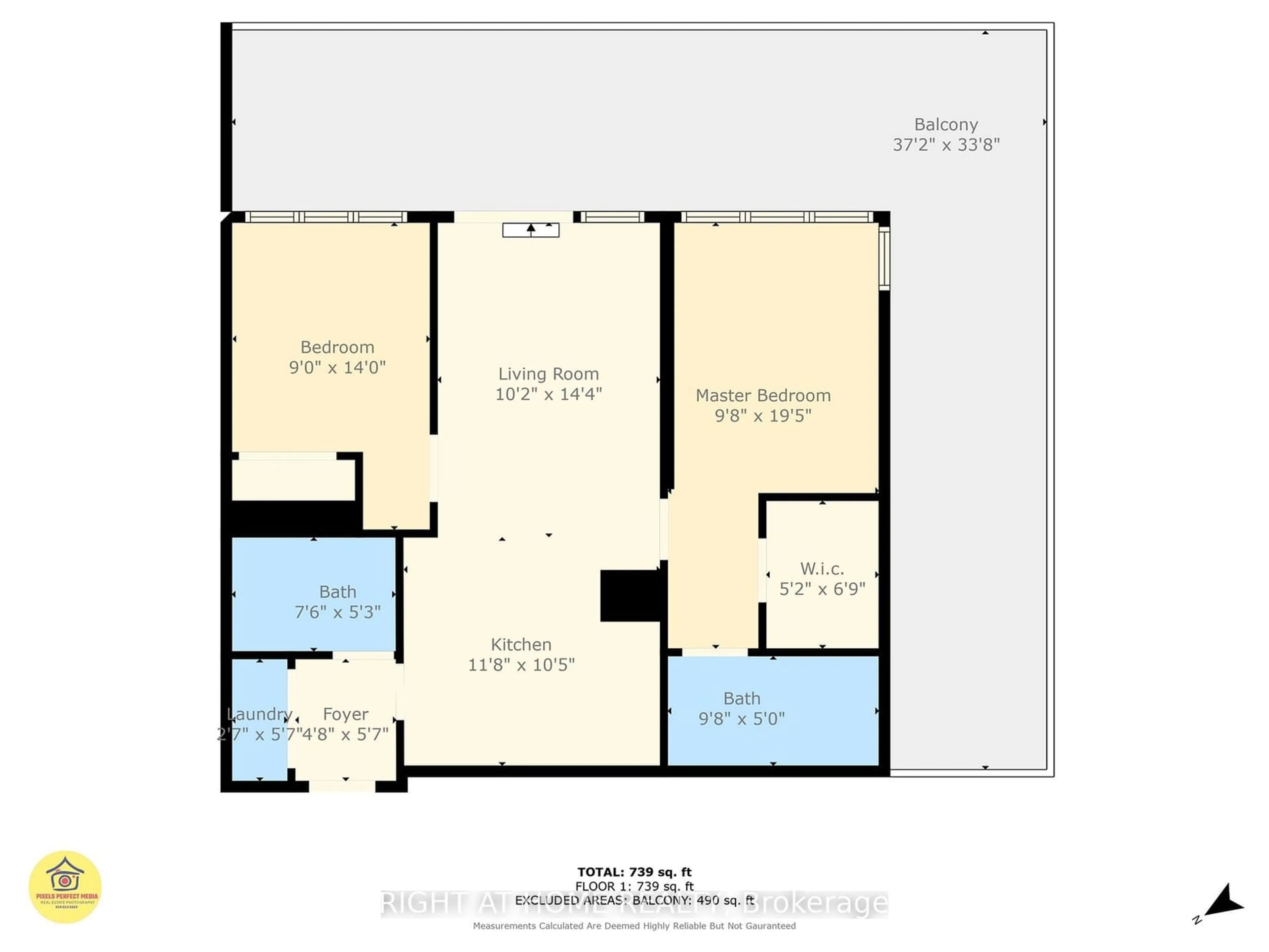 Floor plan for 85 Duke St #105, Kitchener Ontario N2H 4Y7