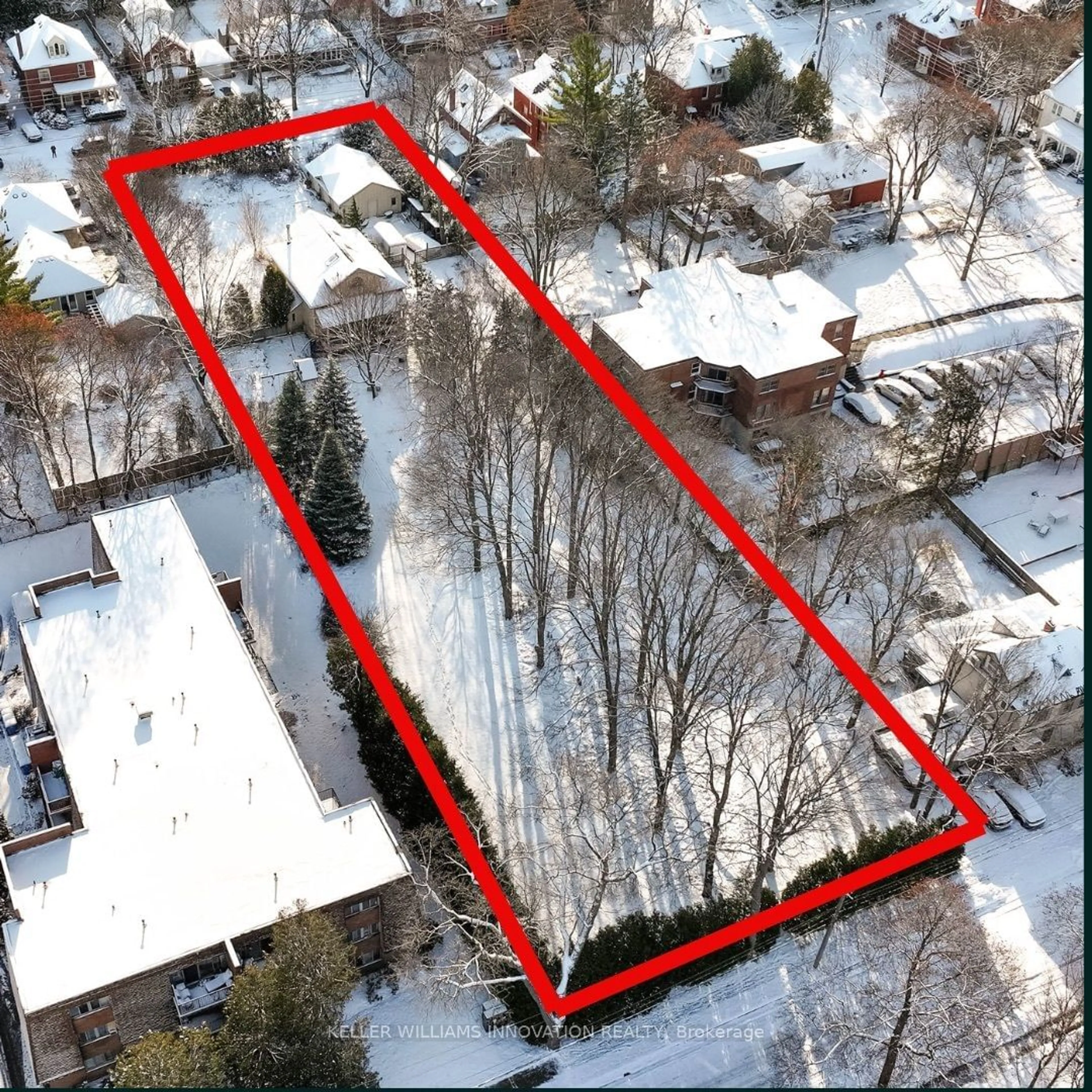 A pic from outside/outdoor area/front of a property/back of a property/a pic from drone, street for 27 Forbes Ave, Guelph Ontario N1G 1E2