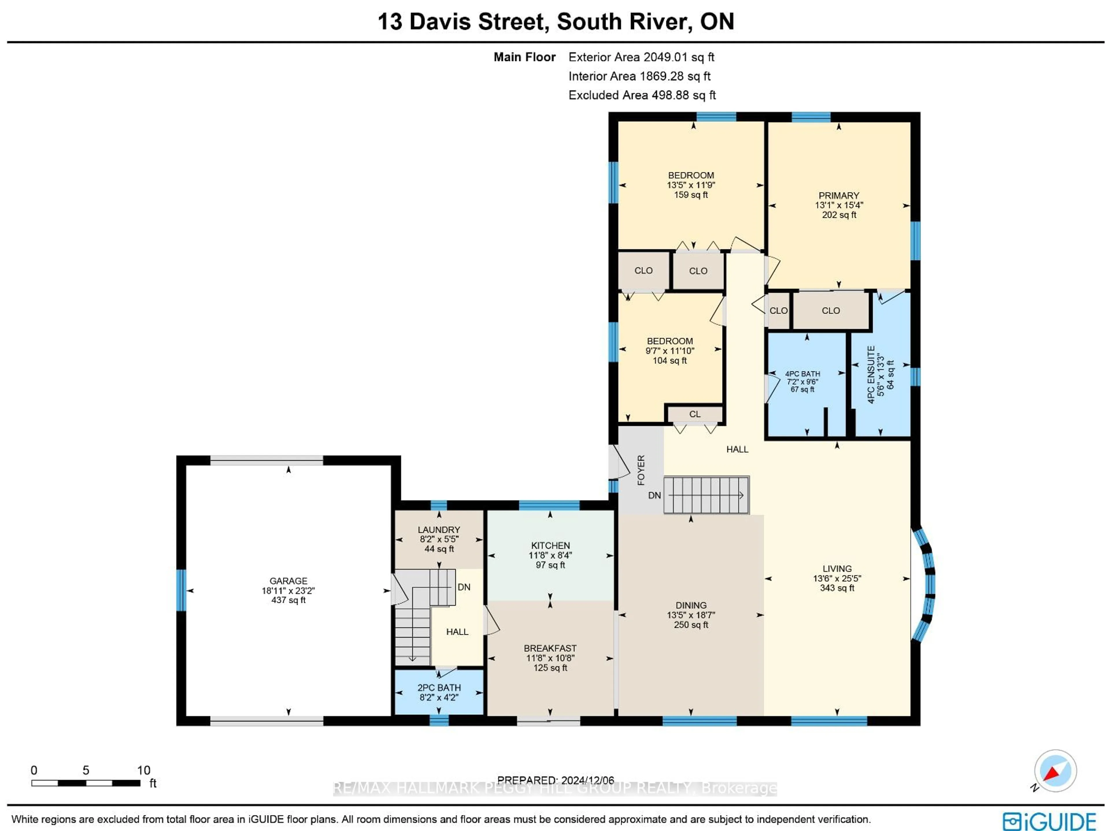 Floor plan for 13 Davis St, South River Ontario P0A 1X0