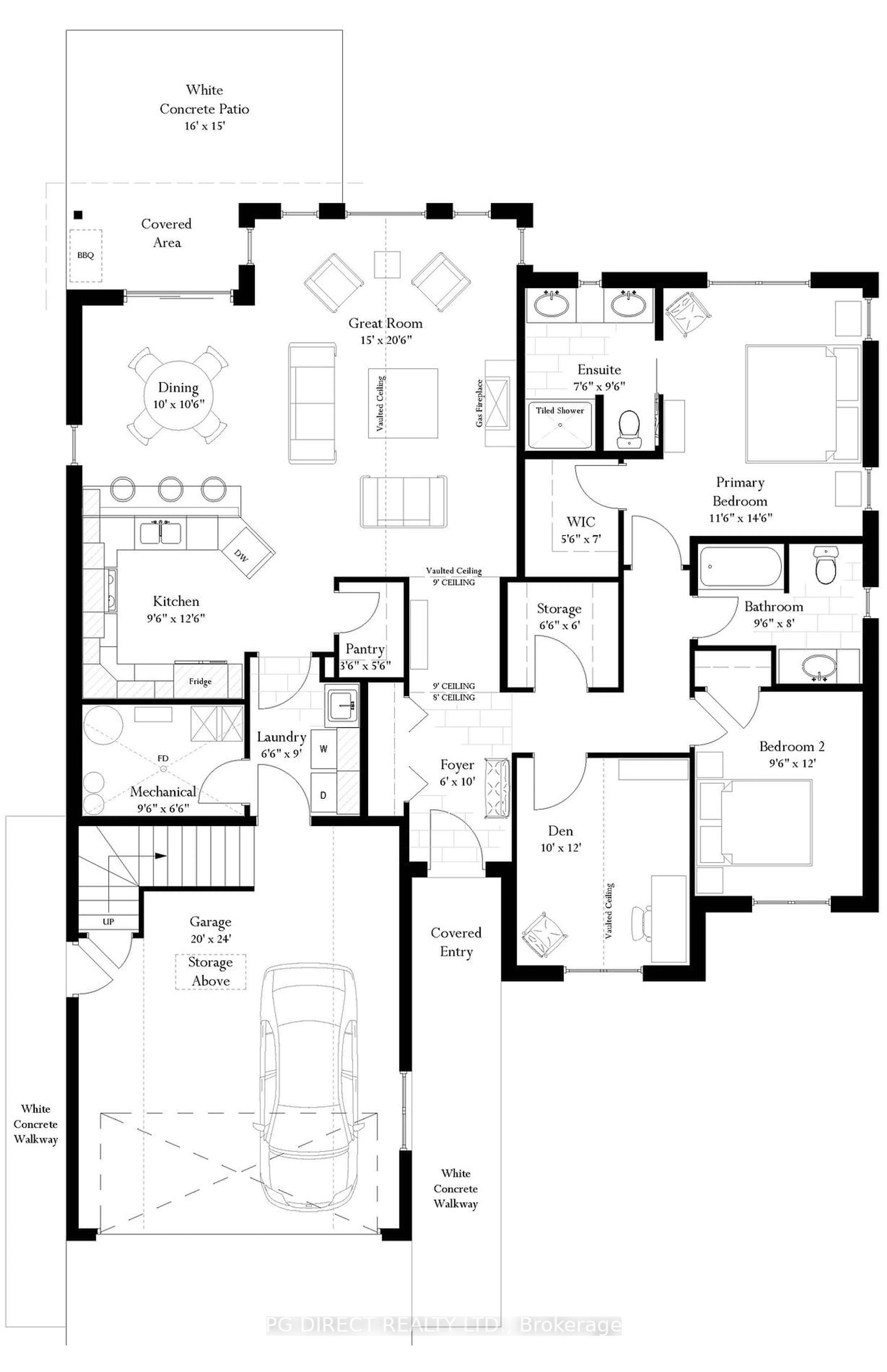 Floor plan for 50 Beacon Dr, Brighton Ontario K0K 1H0