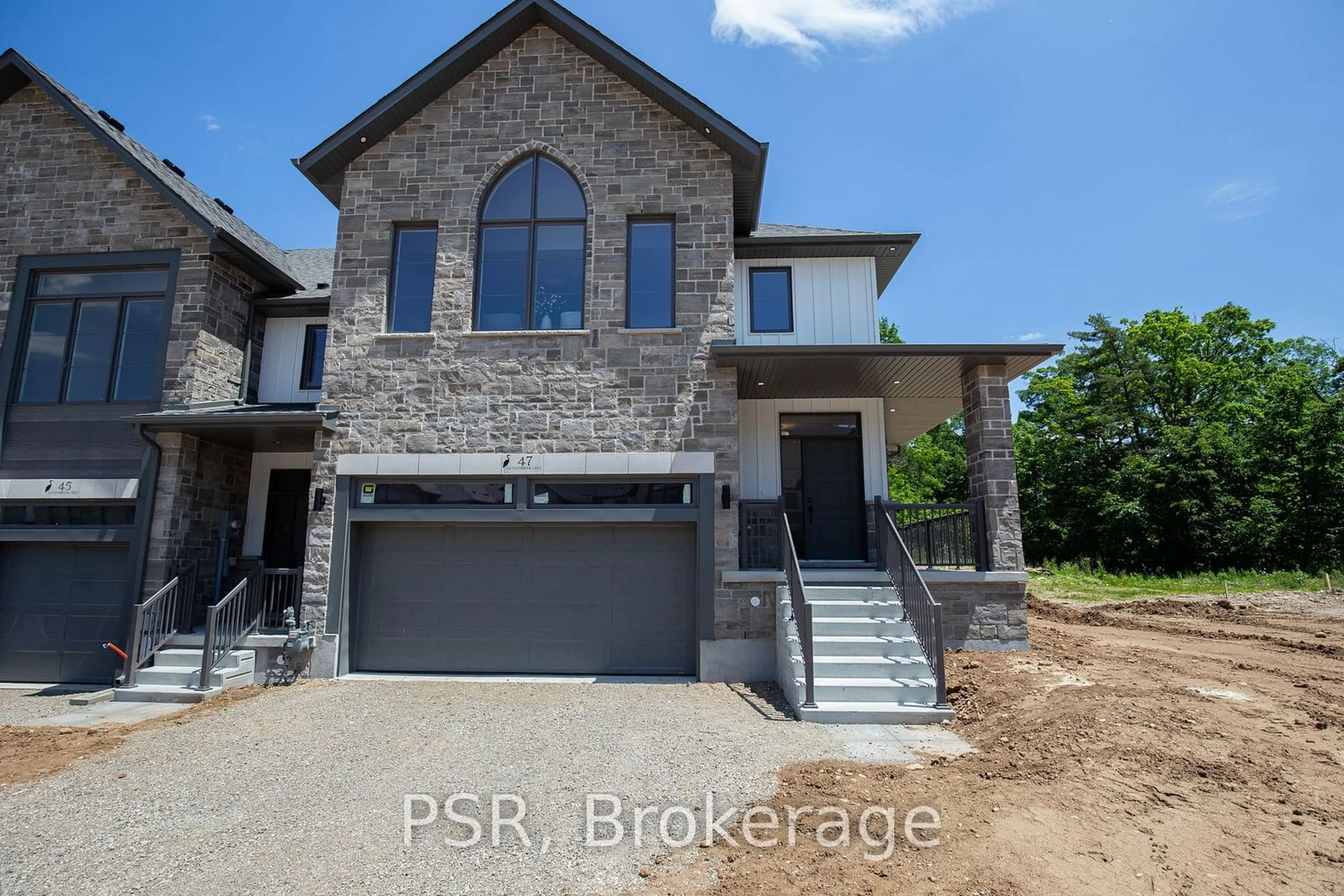 Home with brick exterior material, street for 47 Queensbrook Cres, Cambridge Ontario N1S 0E5