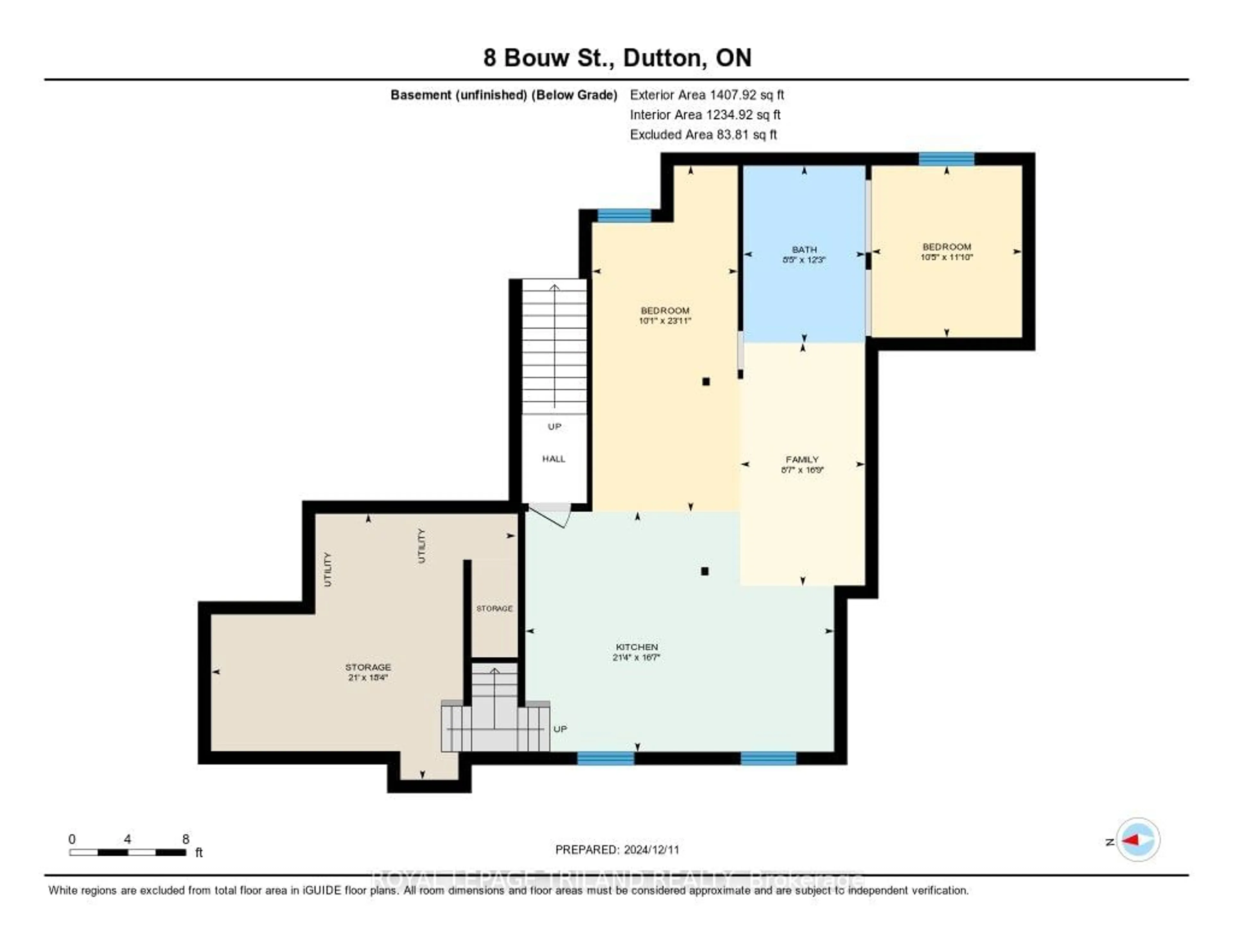 Floor plan for 8 Bouw Pl, Dutton/Dunwich Ontario N0L 1J0