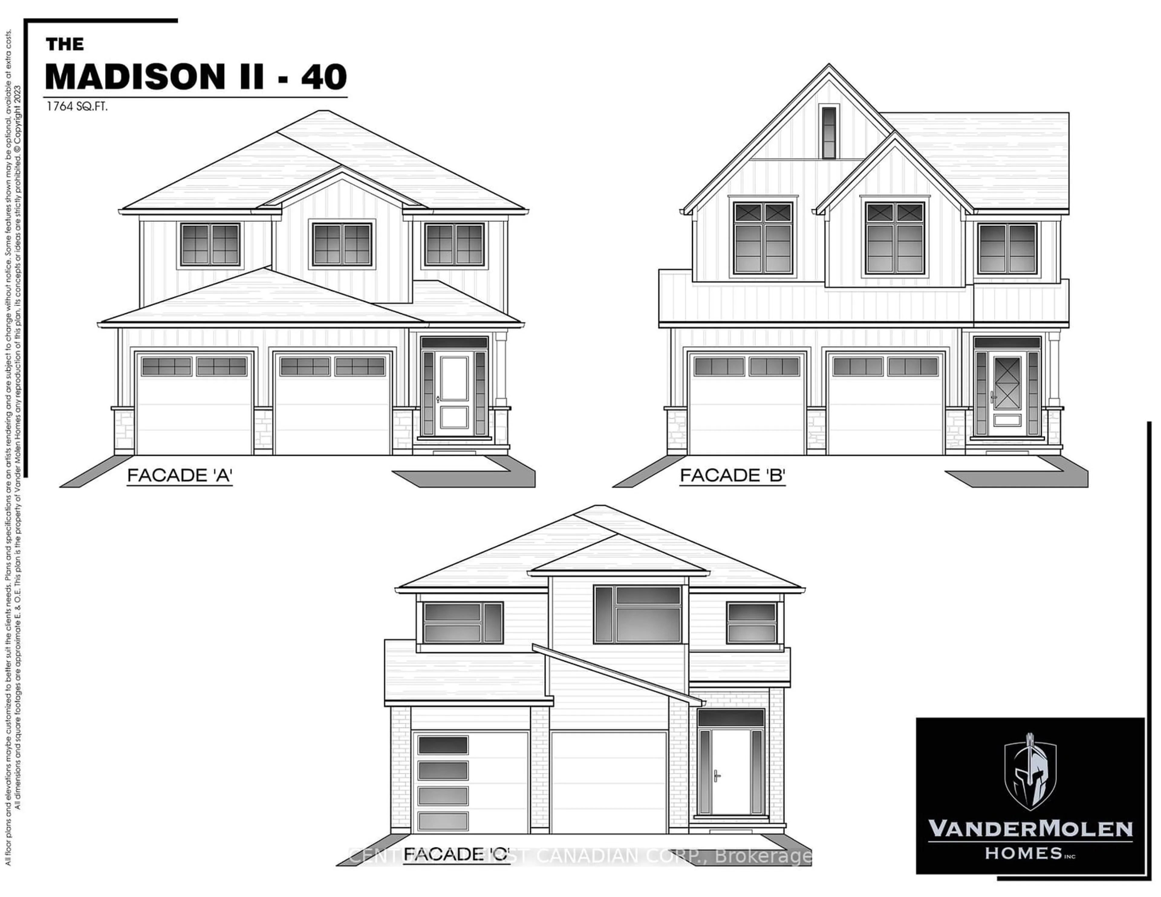 Floor plan for 63 Postma Cres, North Middlesex Ontario N0M 1A0