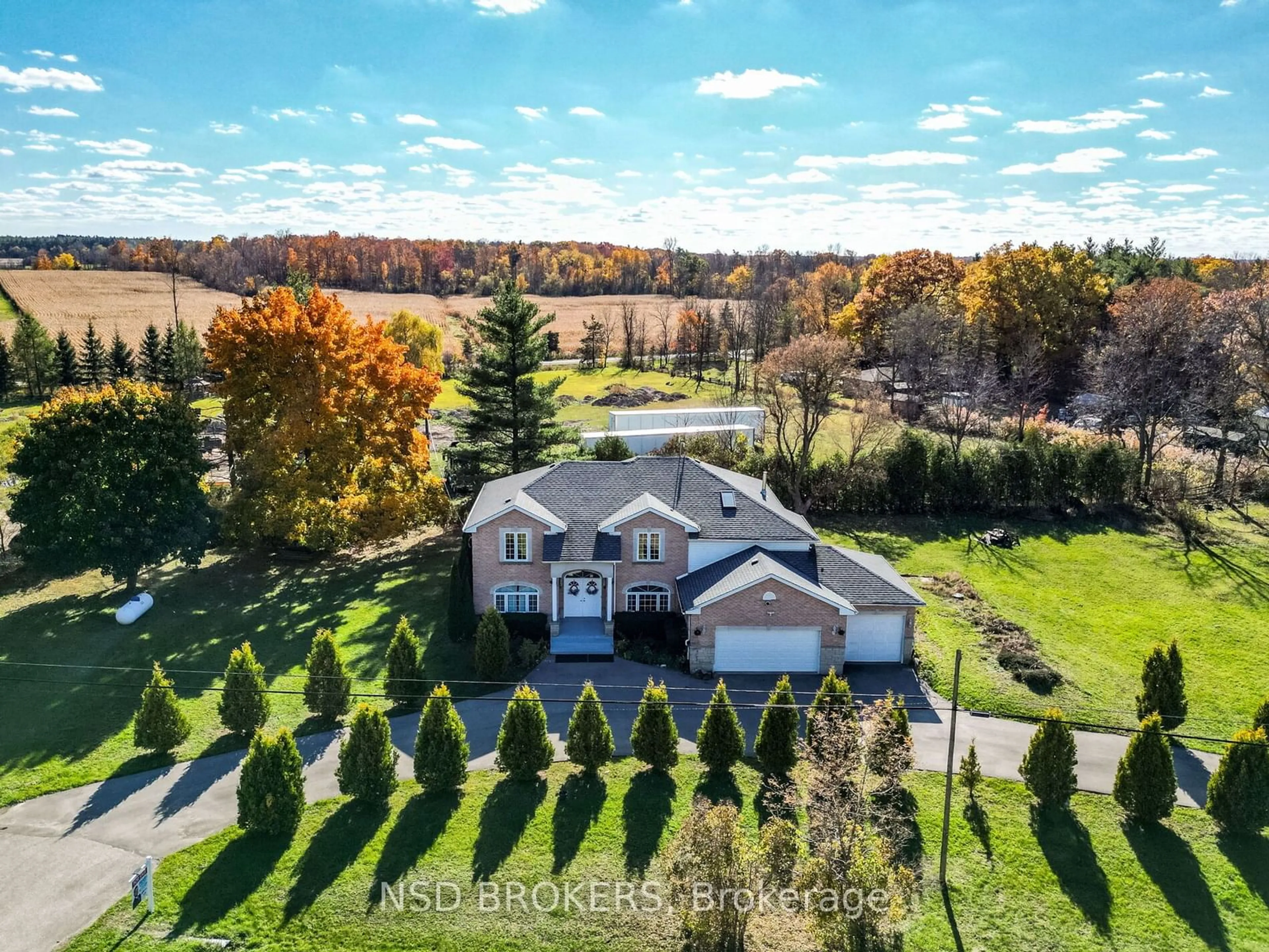 A pic from outside/outdoor area/front of a property/back of a property/a pic from drone, water/lake/river/ocean view for 891 Hwy 8, Hamilton Ontario L9H 5E1