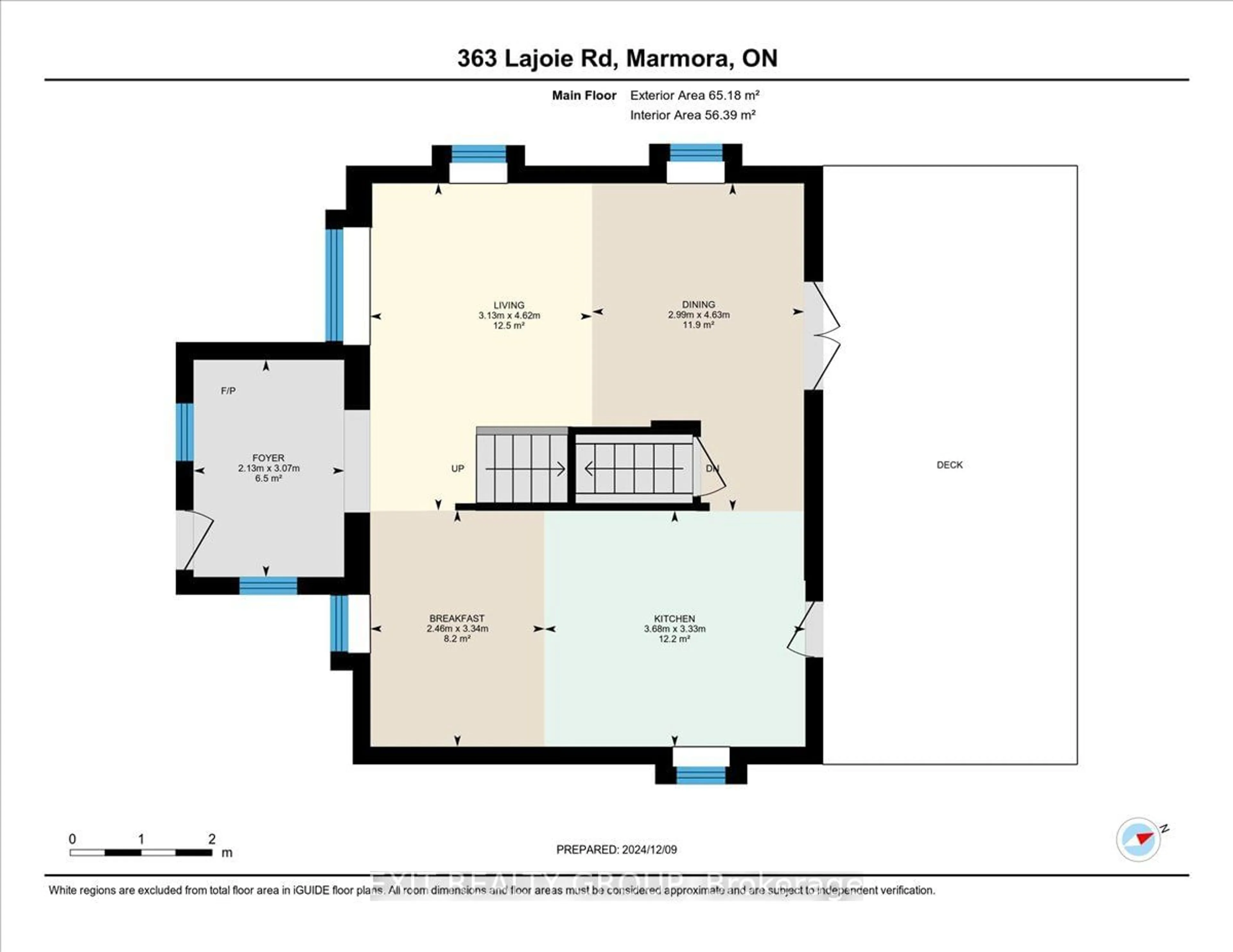 Floor plan for 363 Lajoie Rd, Marmora and Lake Ontario K0K 2M0