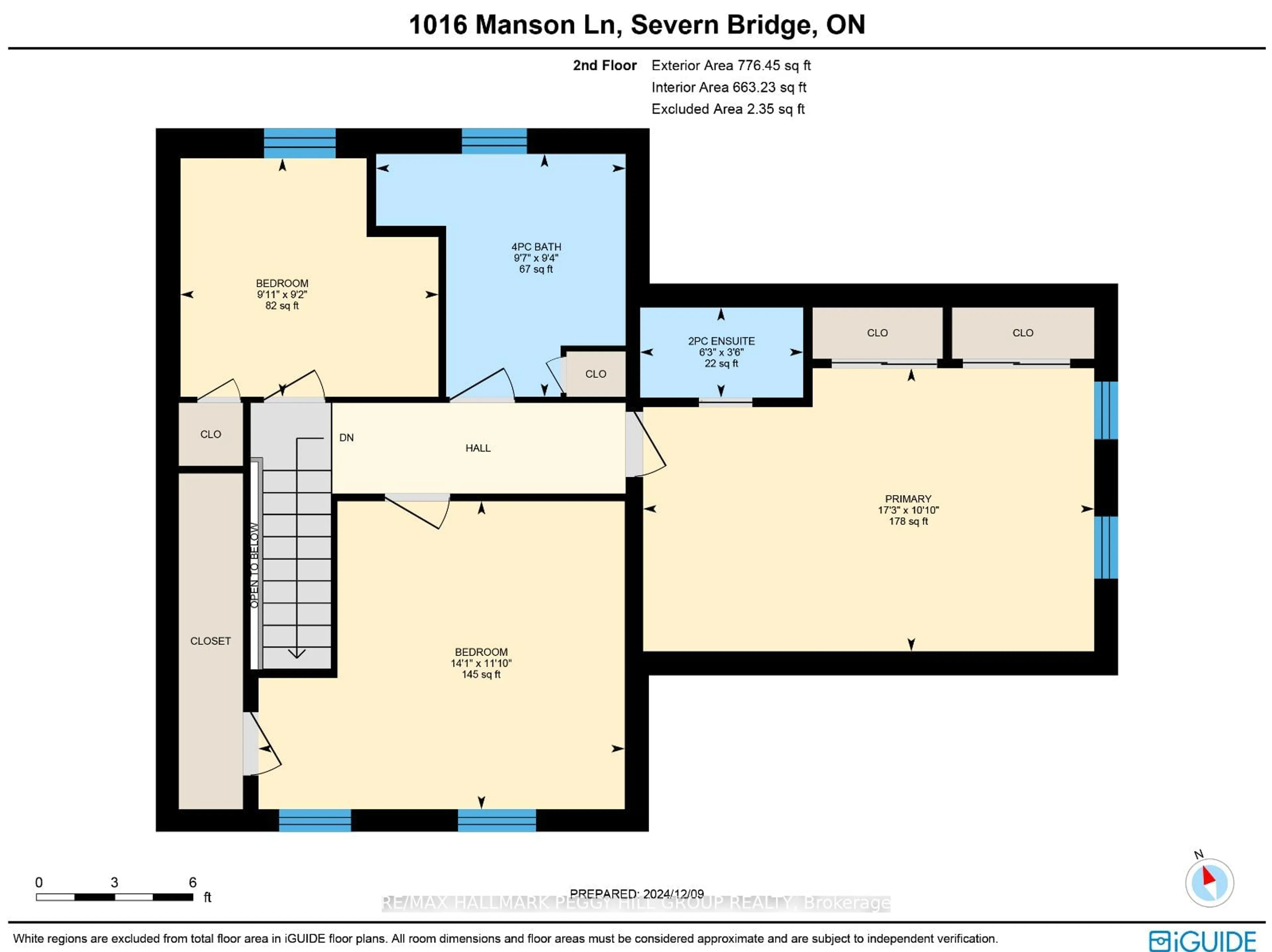 Floor plan for 1016 Manson Lane, Gravenhurst Ontario P0E 1N0