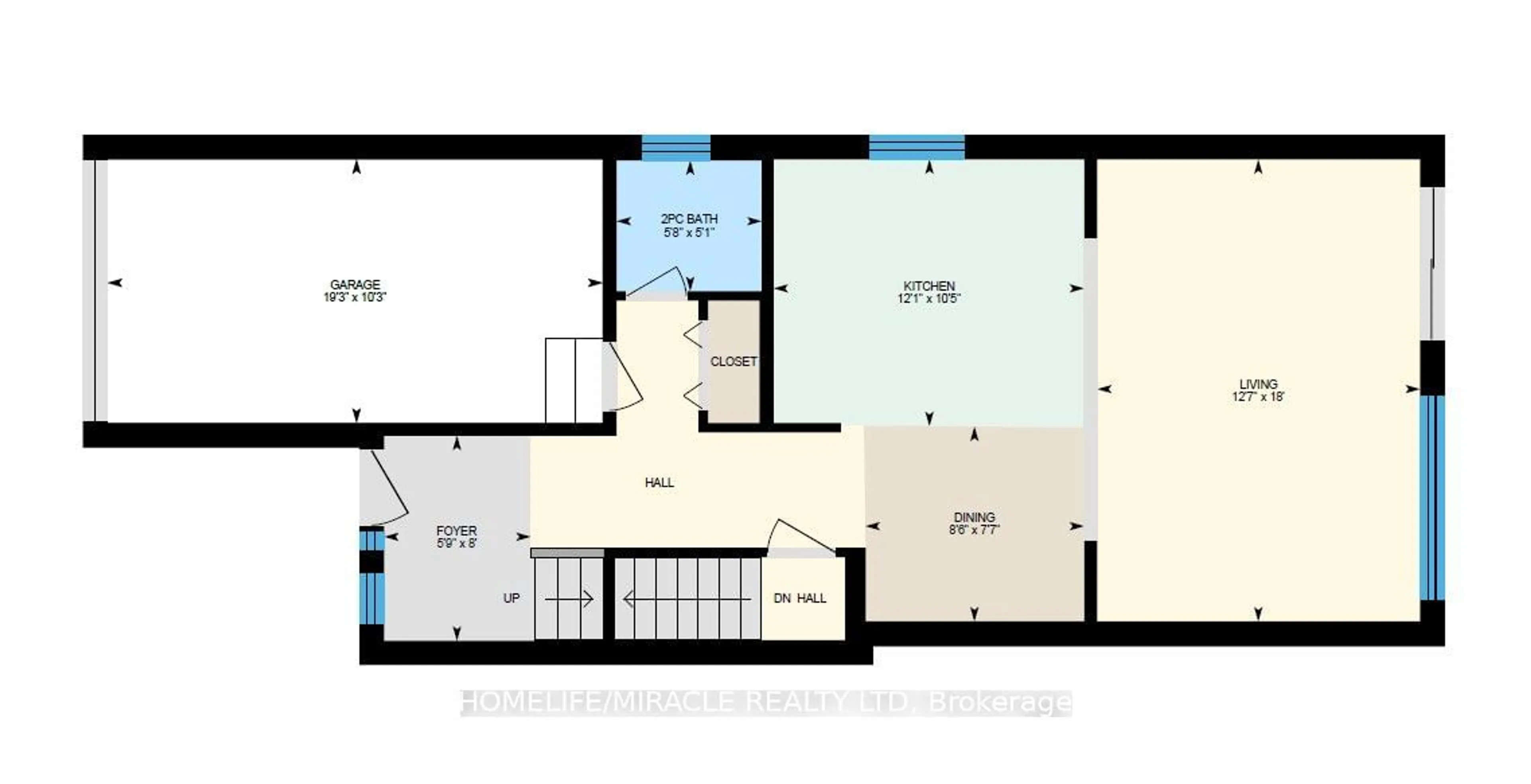 Floor plan for 481 Rivertrail Ave, Kitchener Ontario N2A 0H6