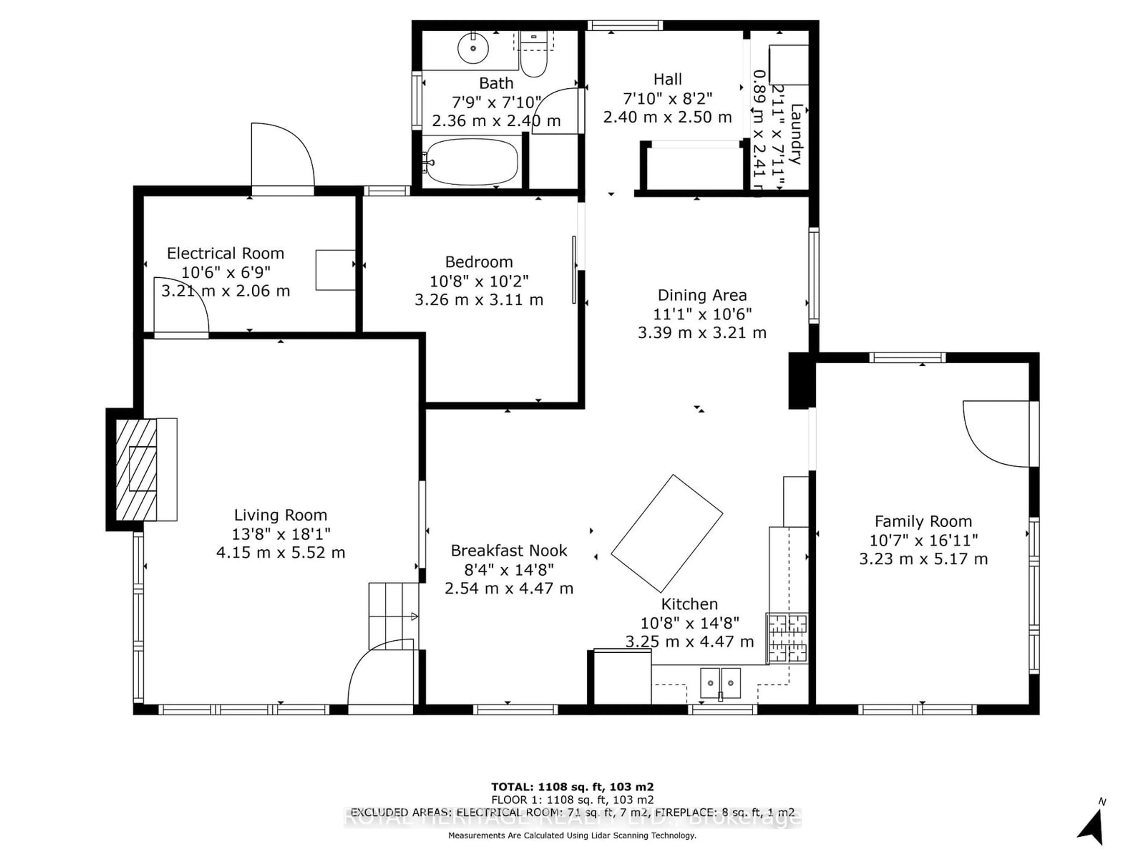 Floor plan for 50 Willow Point Rd, Brighton Ontario K0K 1H0