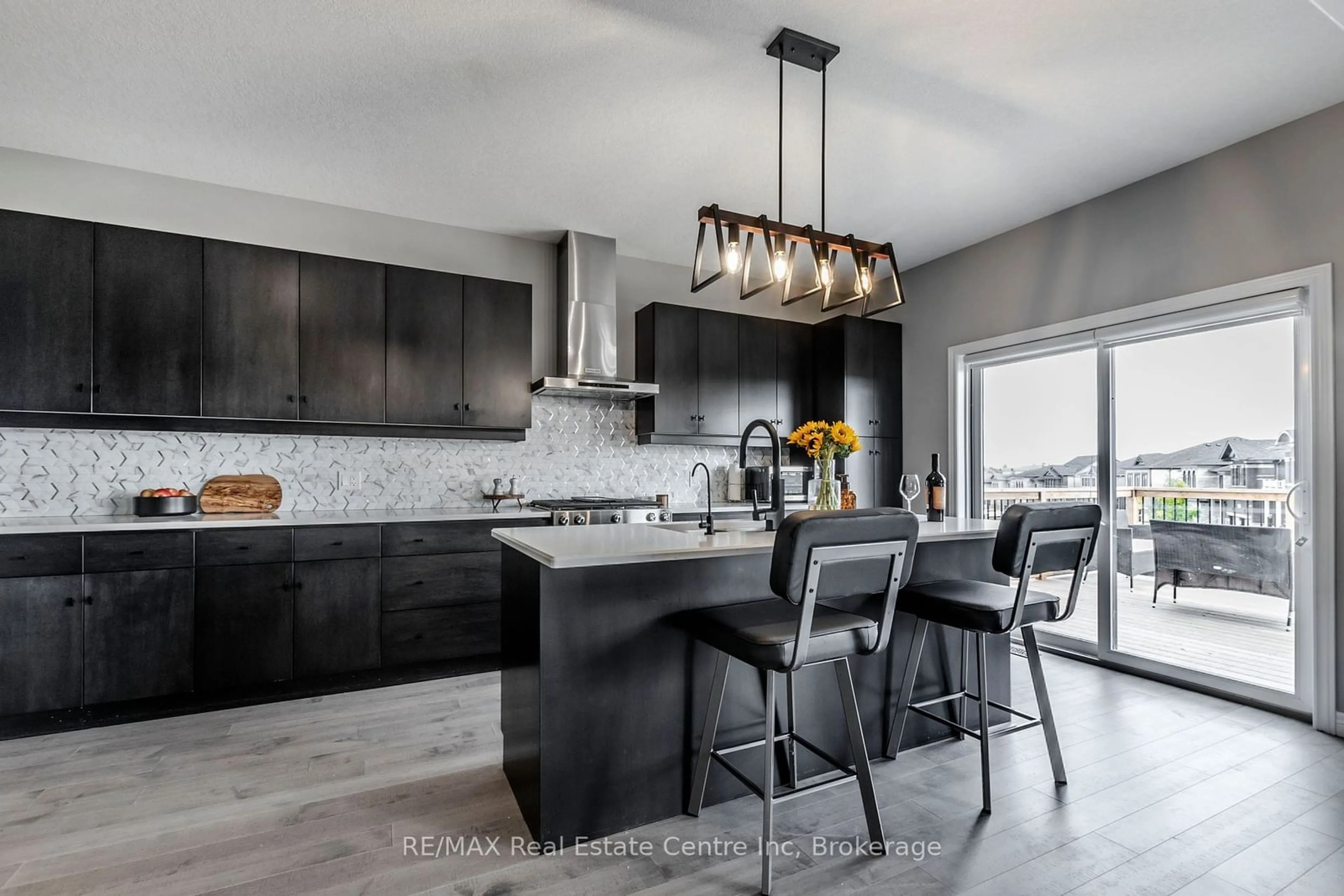 Contemporary kitchen, ceramic/tile floor for 49 Keating St, Guelph Ontario N1E 0S2