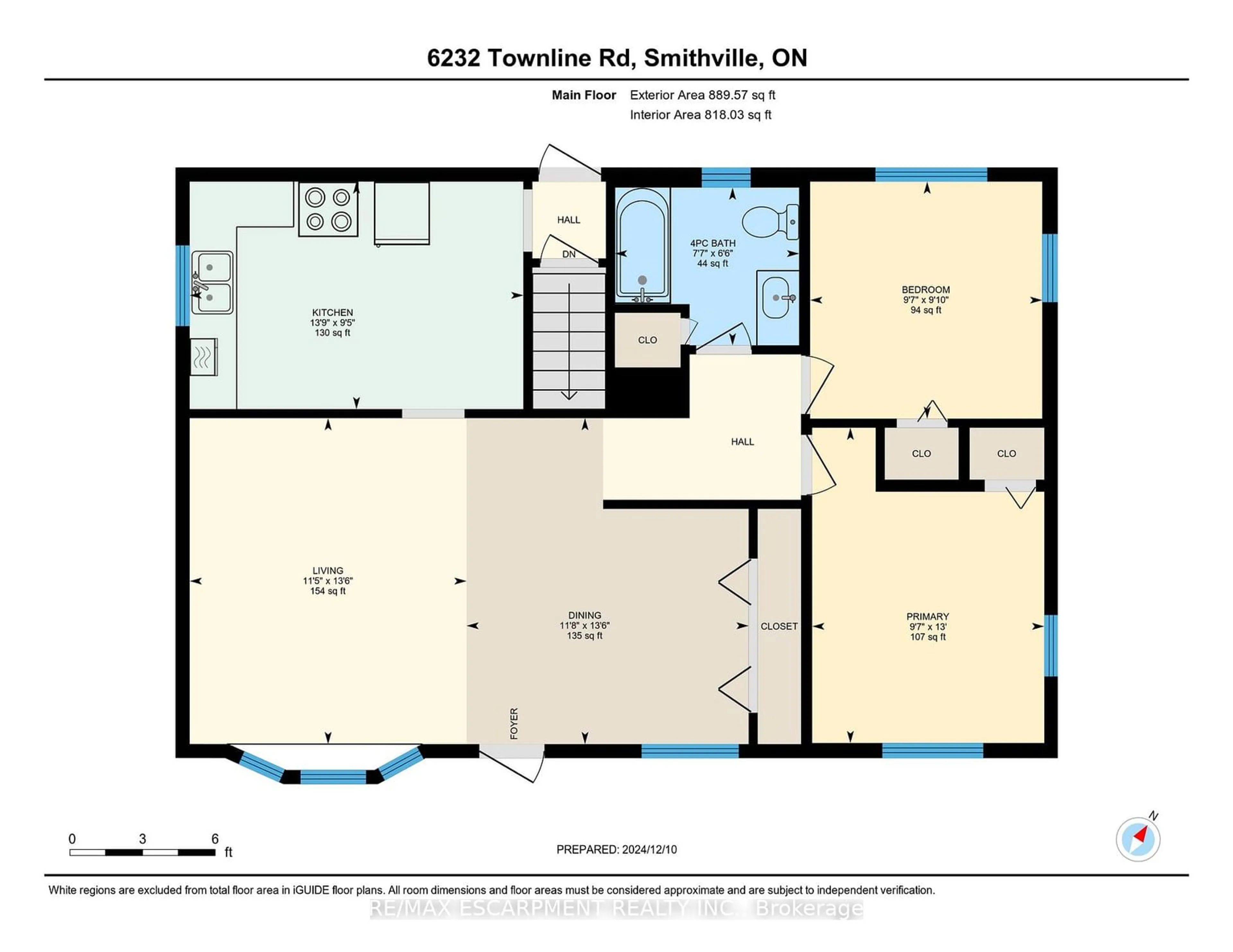 Floor plan for 6232 Townline Rd, West Lincoln Ontario L0R 2A0