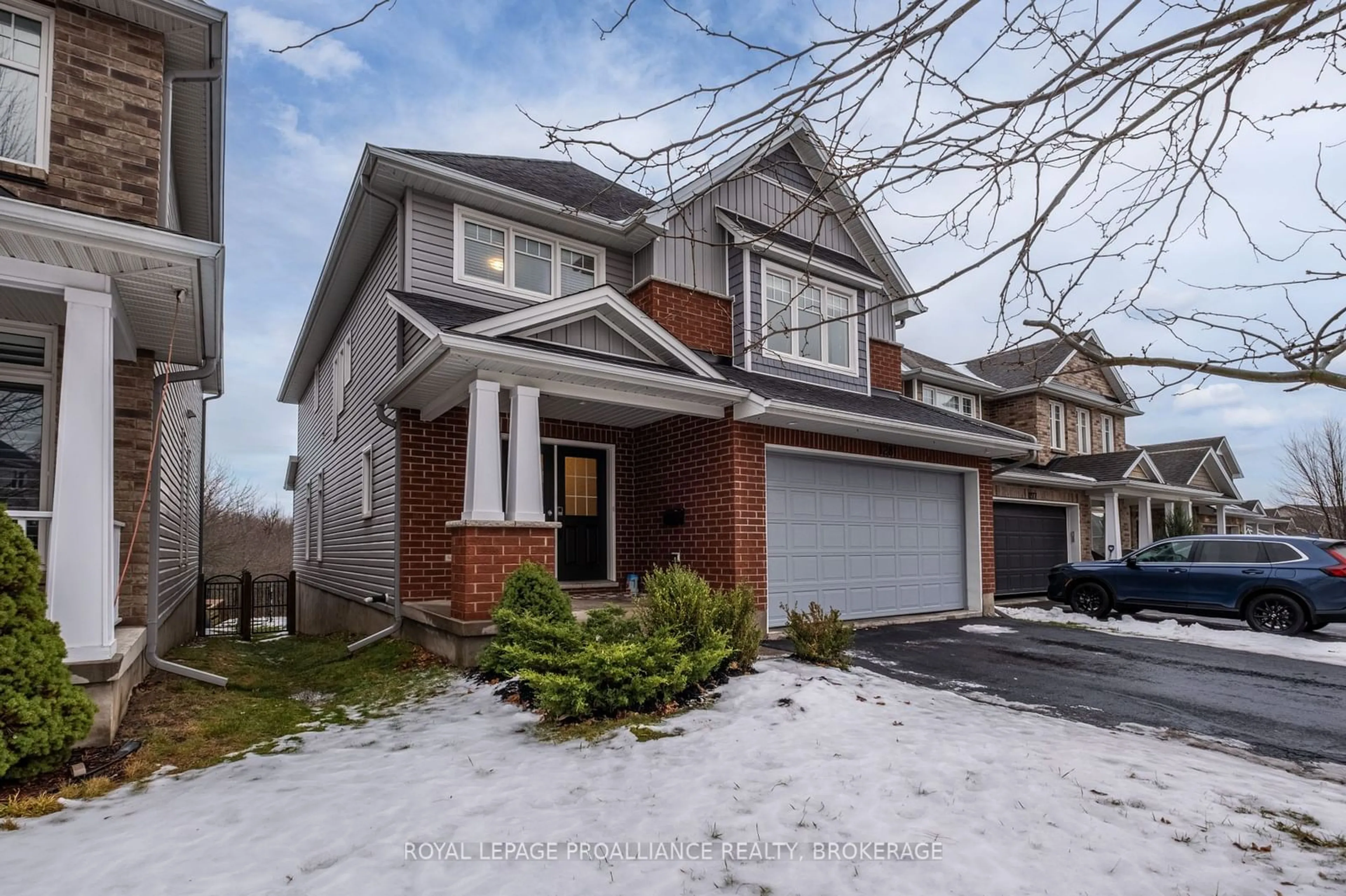 Home with brick exterior material, street for 1281 Greenwood Park Dr, Kingston Ontario K7K 0E3