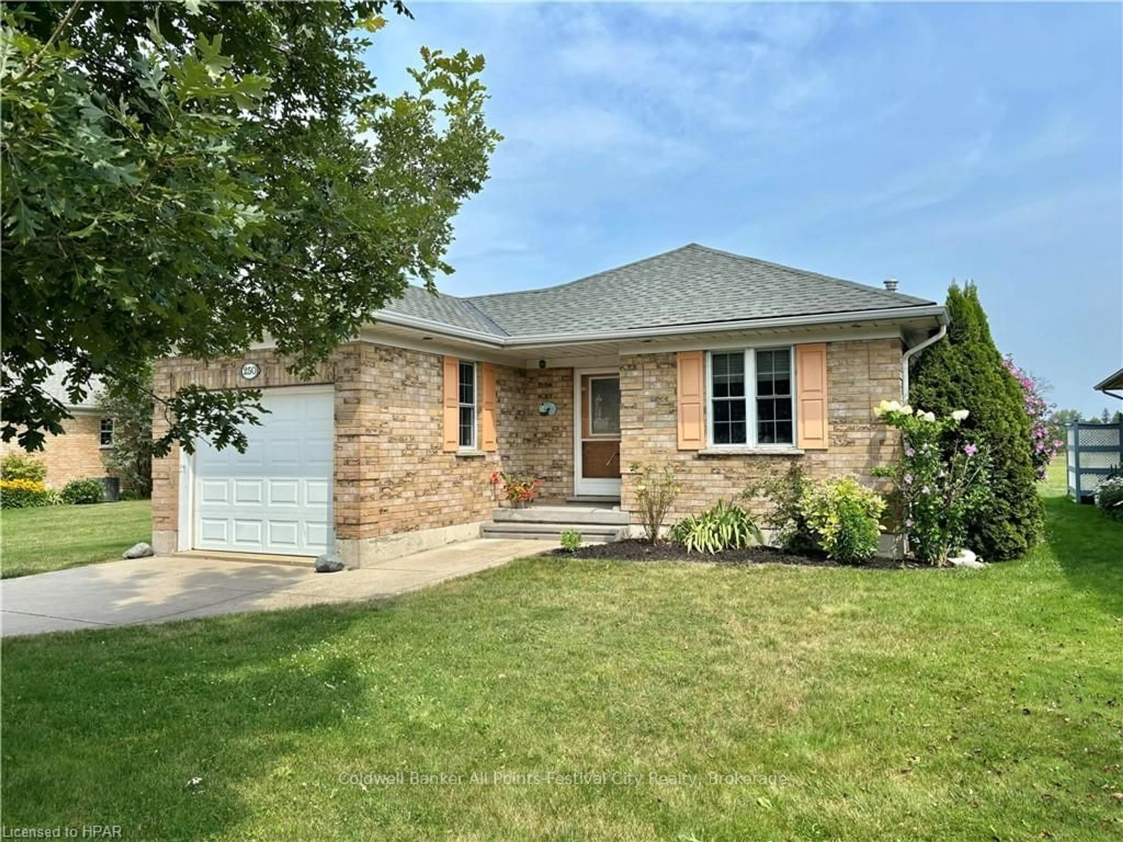 Home with brick exterior material, street for 250 Bethune Cres, Goderich Ontario N7A 4M6