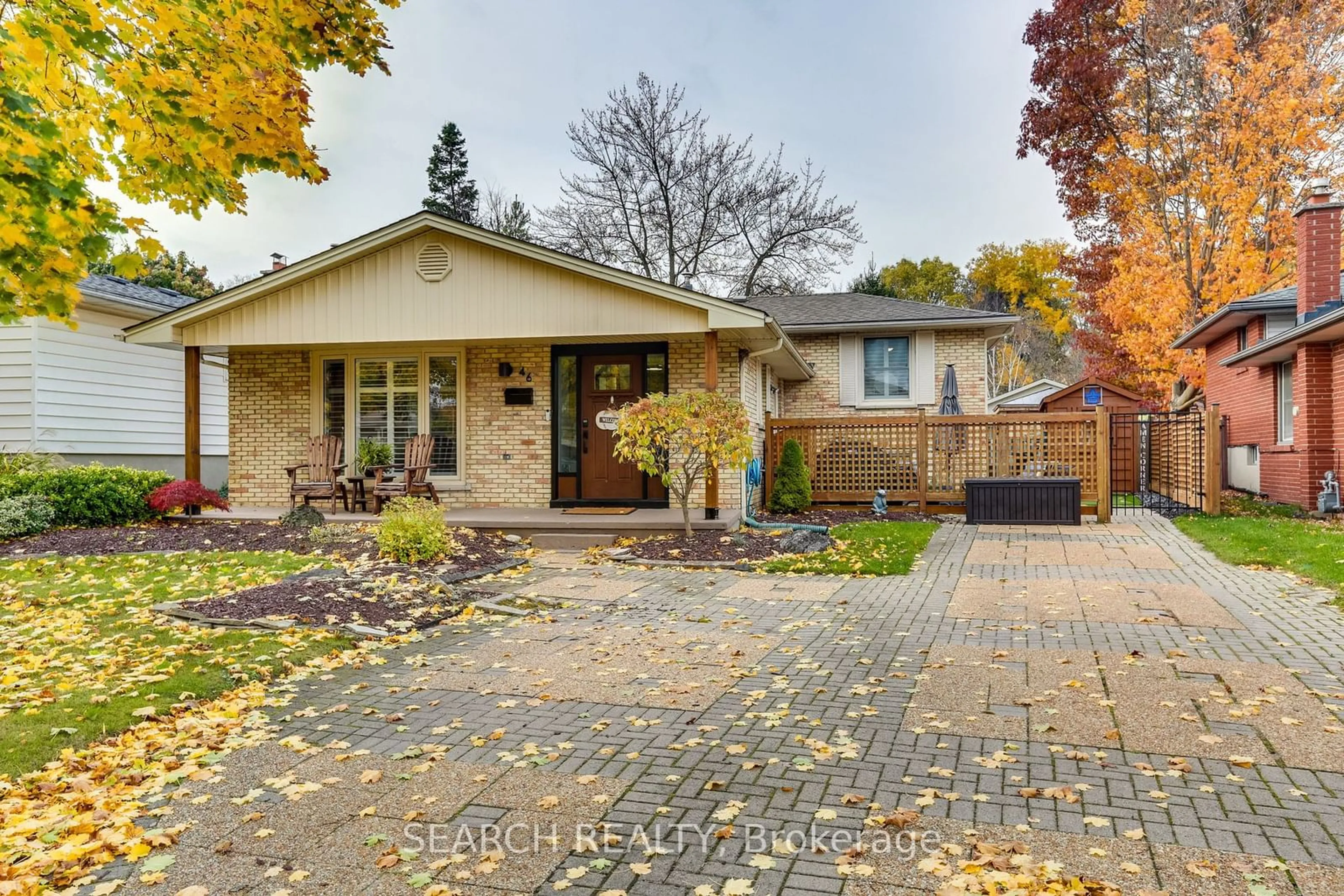 Home with brick exterior material, street for 46 Carmen Cres, London Ontario N5X 2B3