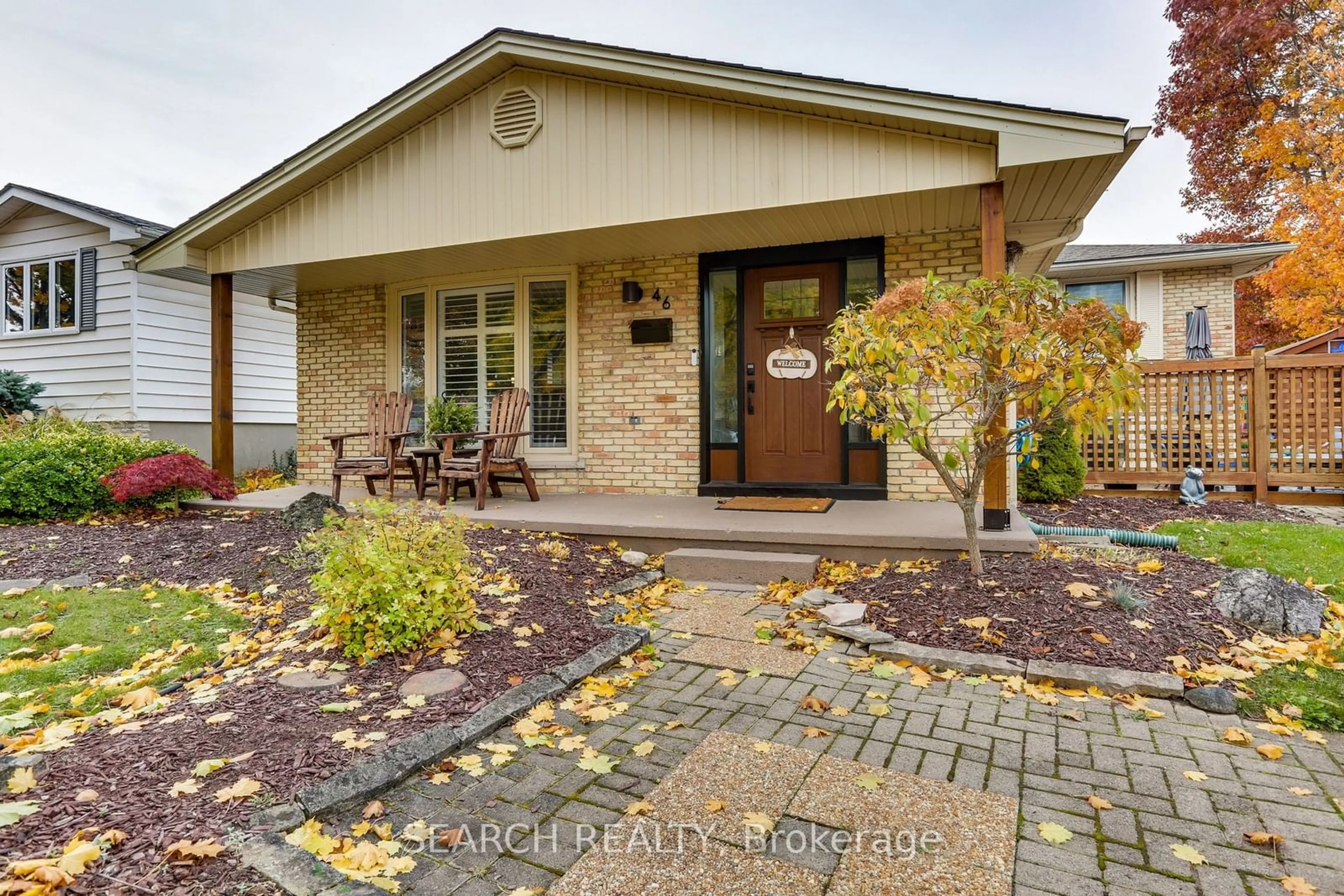 Home with brick exterior material, street for 46 Carmen Cres, London Ontario N5X 2B3