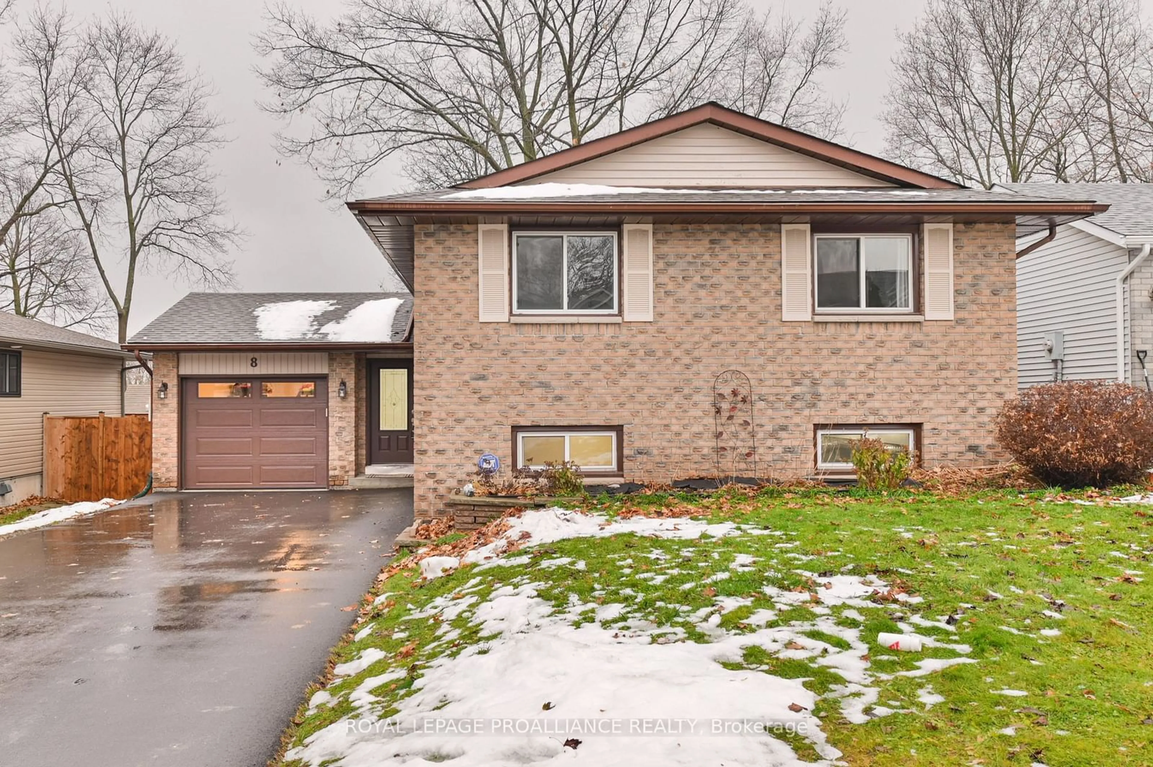 Home with brick exterior material, street for 8 Loraine Ave, Quinte West Ontario K8V 6M1