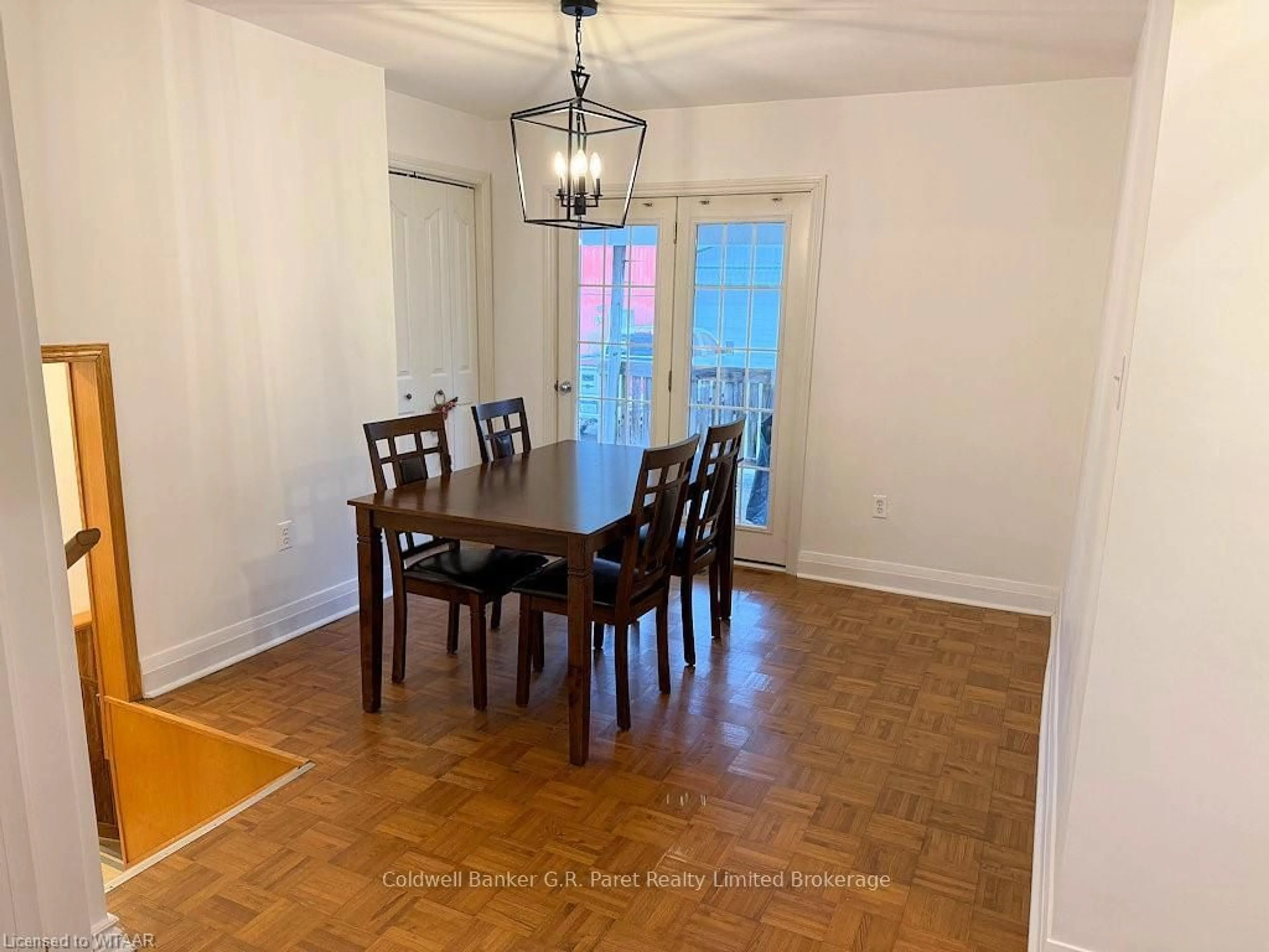 Dining room, wood/laminate floor for 387 HIGHWAY 19, Norfolk Ontario N4G 4G9