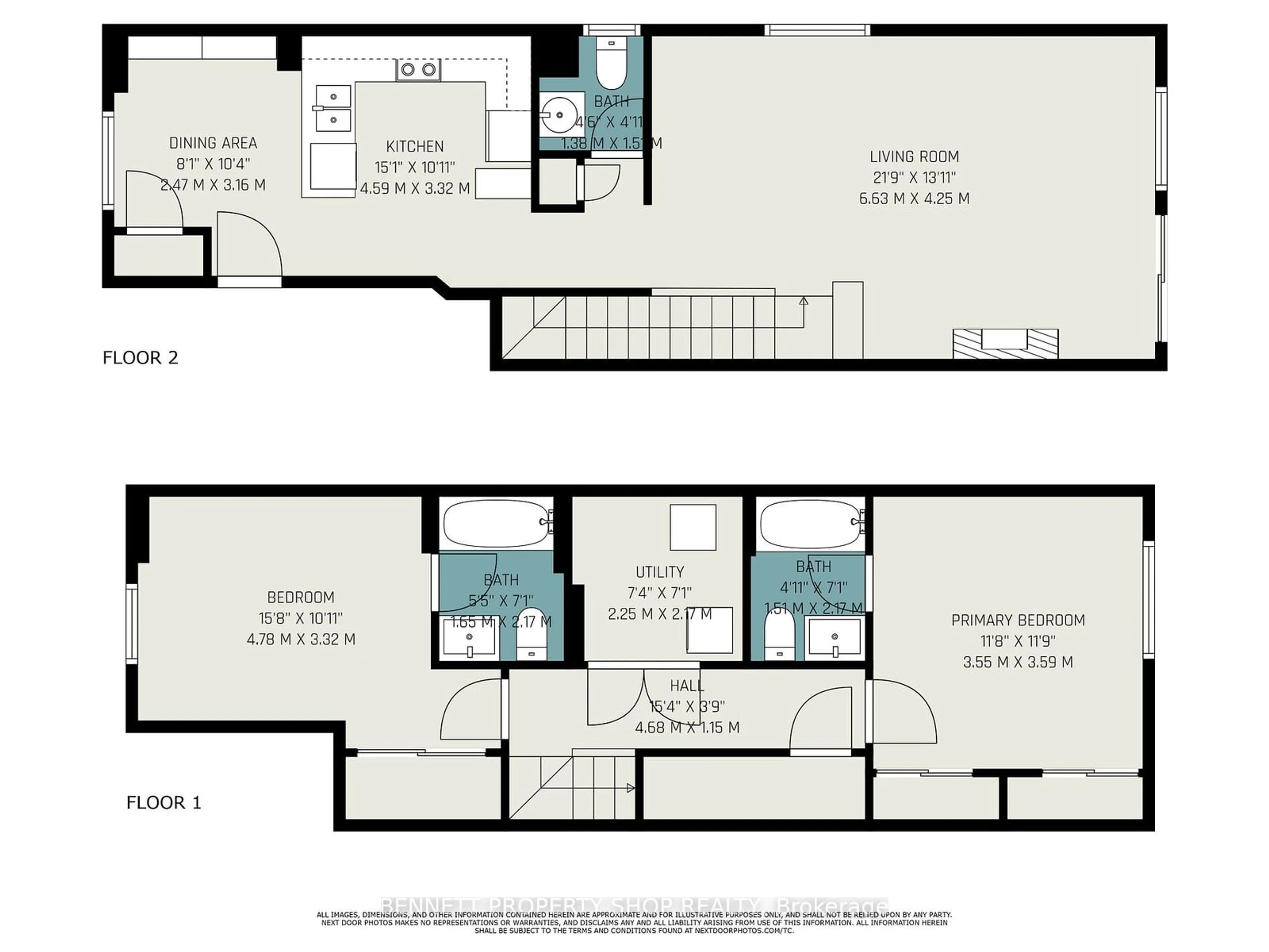 Floor plan for 625 Chapman Mills Dr #B, Barrhaven Ontario K2J 5T1