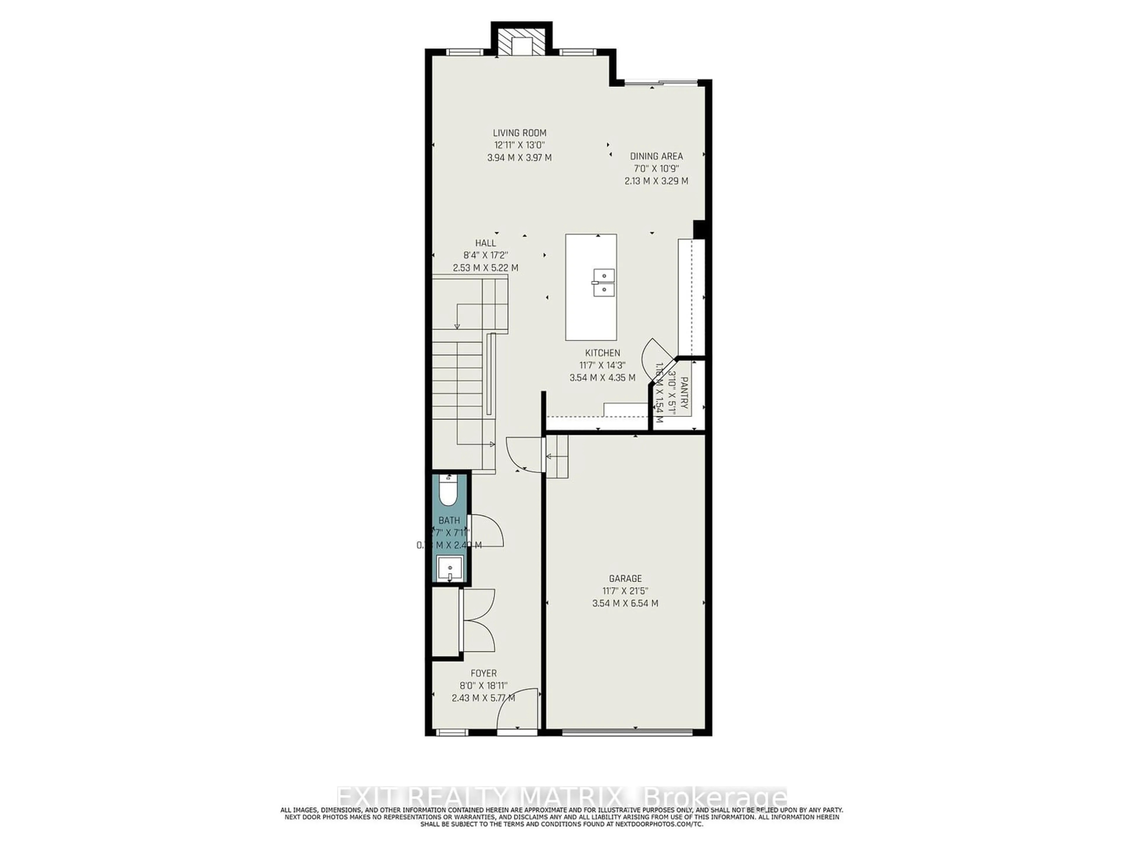 Floor plan for 949 Cologne St, Russell Ontario K0A 1W0